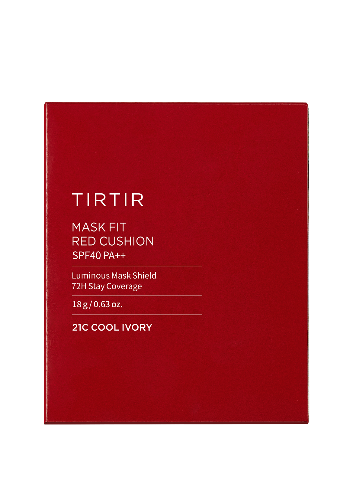 Red Cushion Face Mask Cool ivory