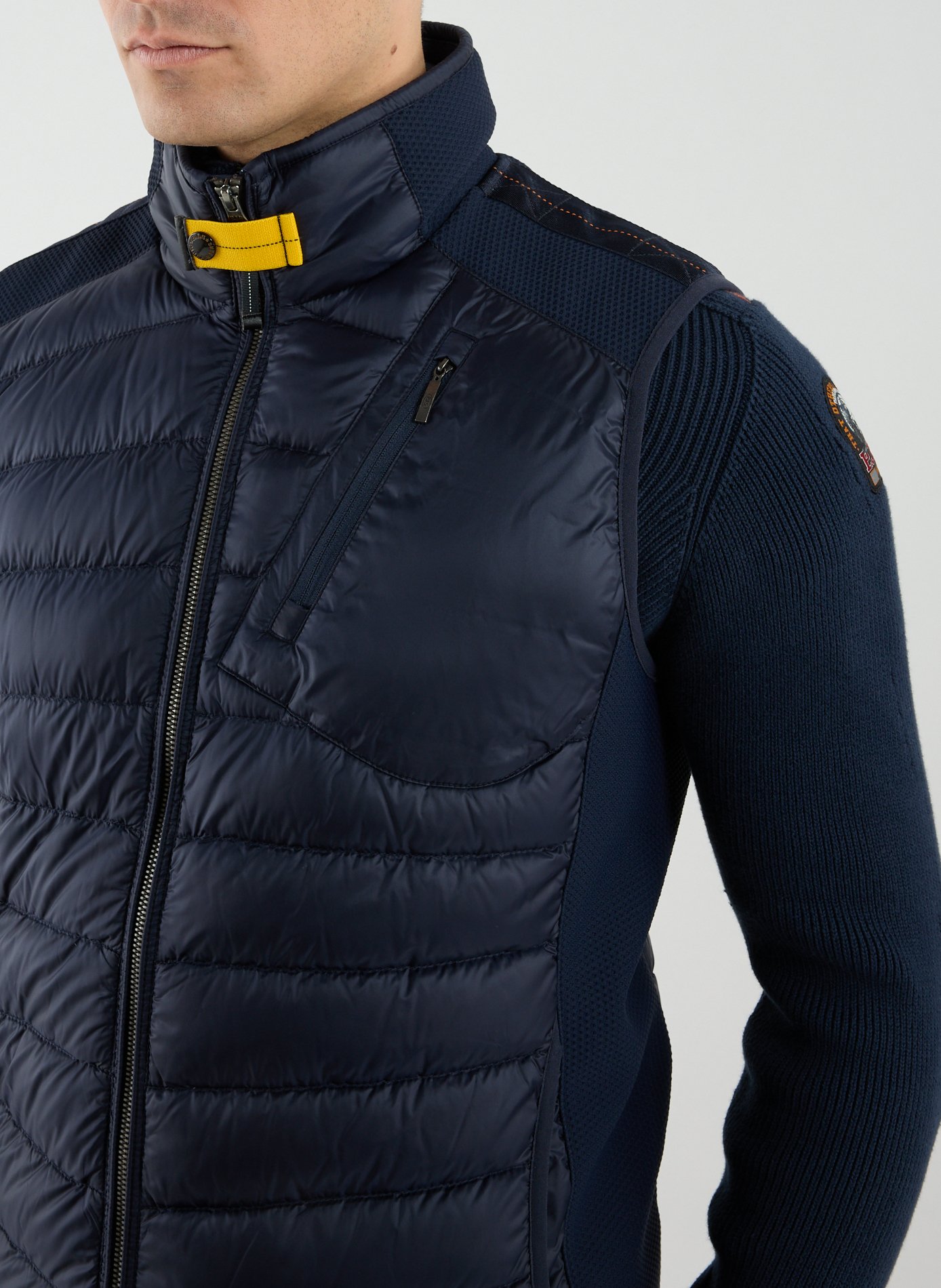 Gilet sans manches col montant PARAJUMPERS Bleu