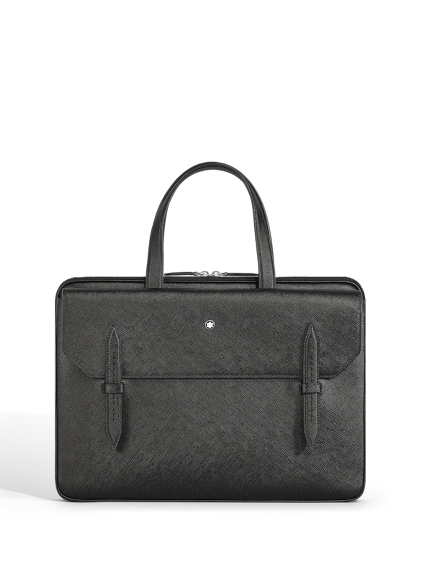 Porte documents en cuir MONTBLANC Noir