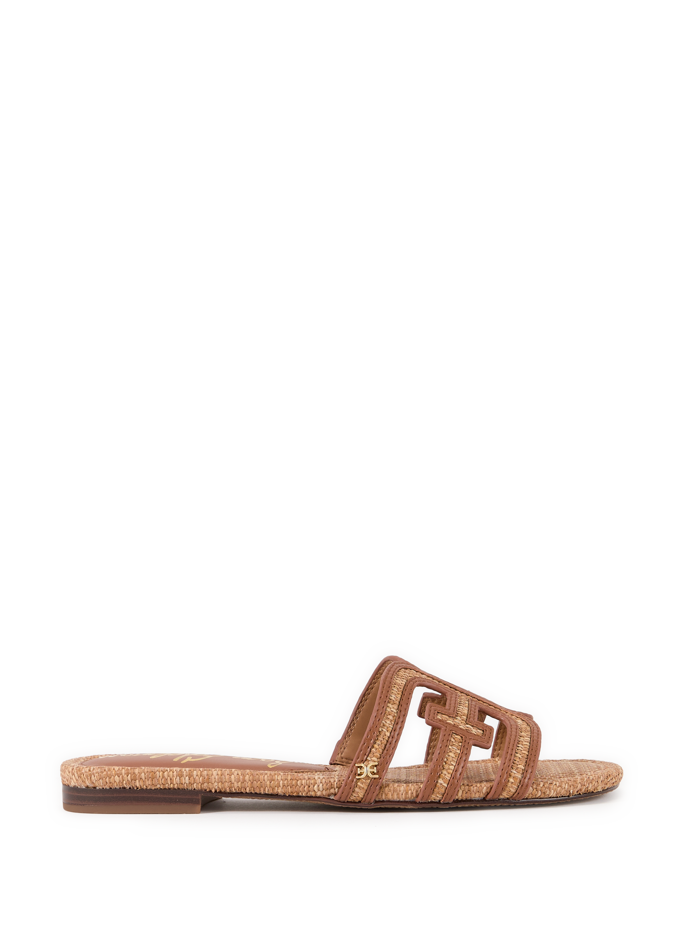 Mules Bay logo SAM EDELMAN Brown