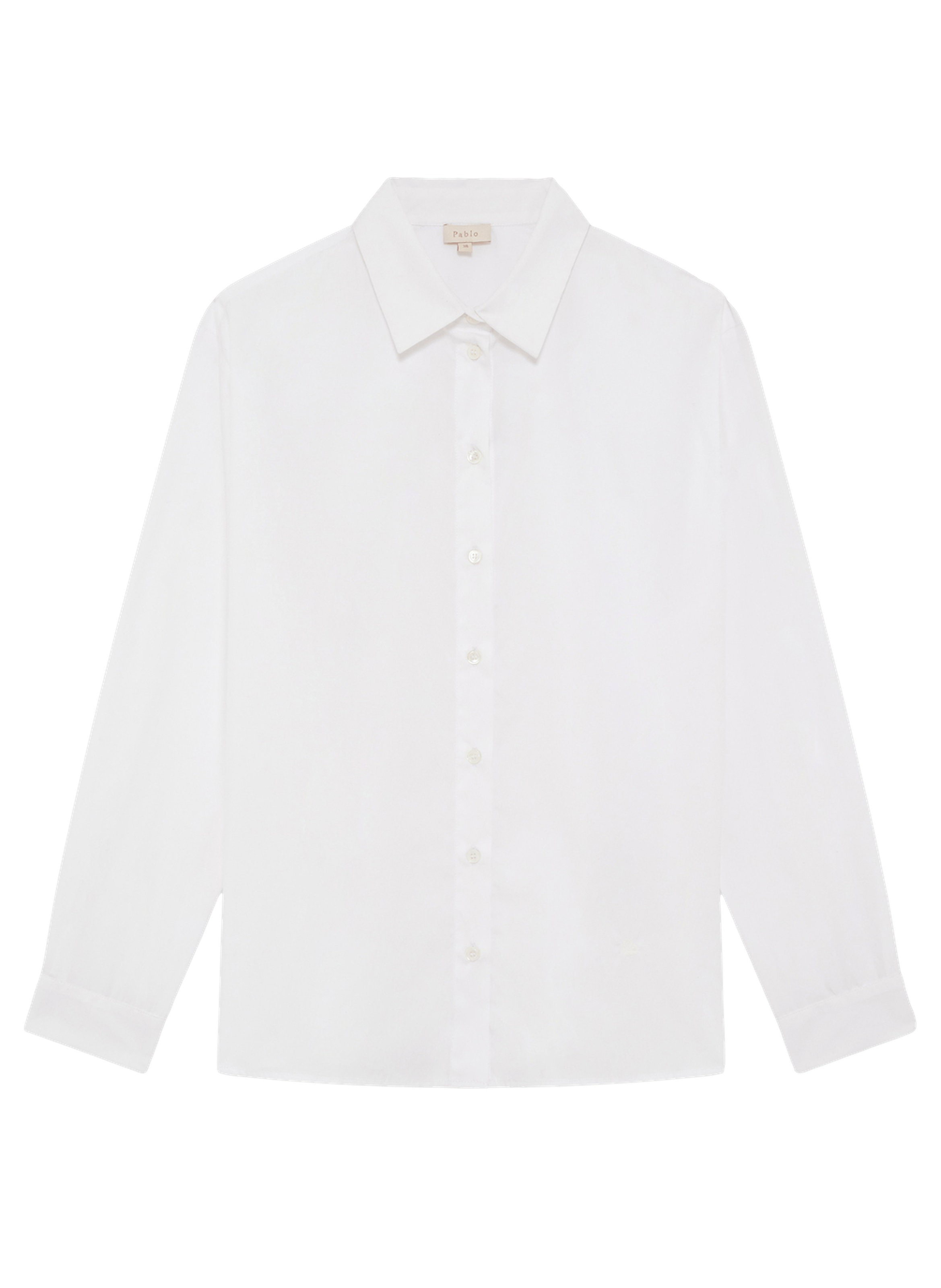 Chemise en popeline - cilia PABLO Blanc