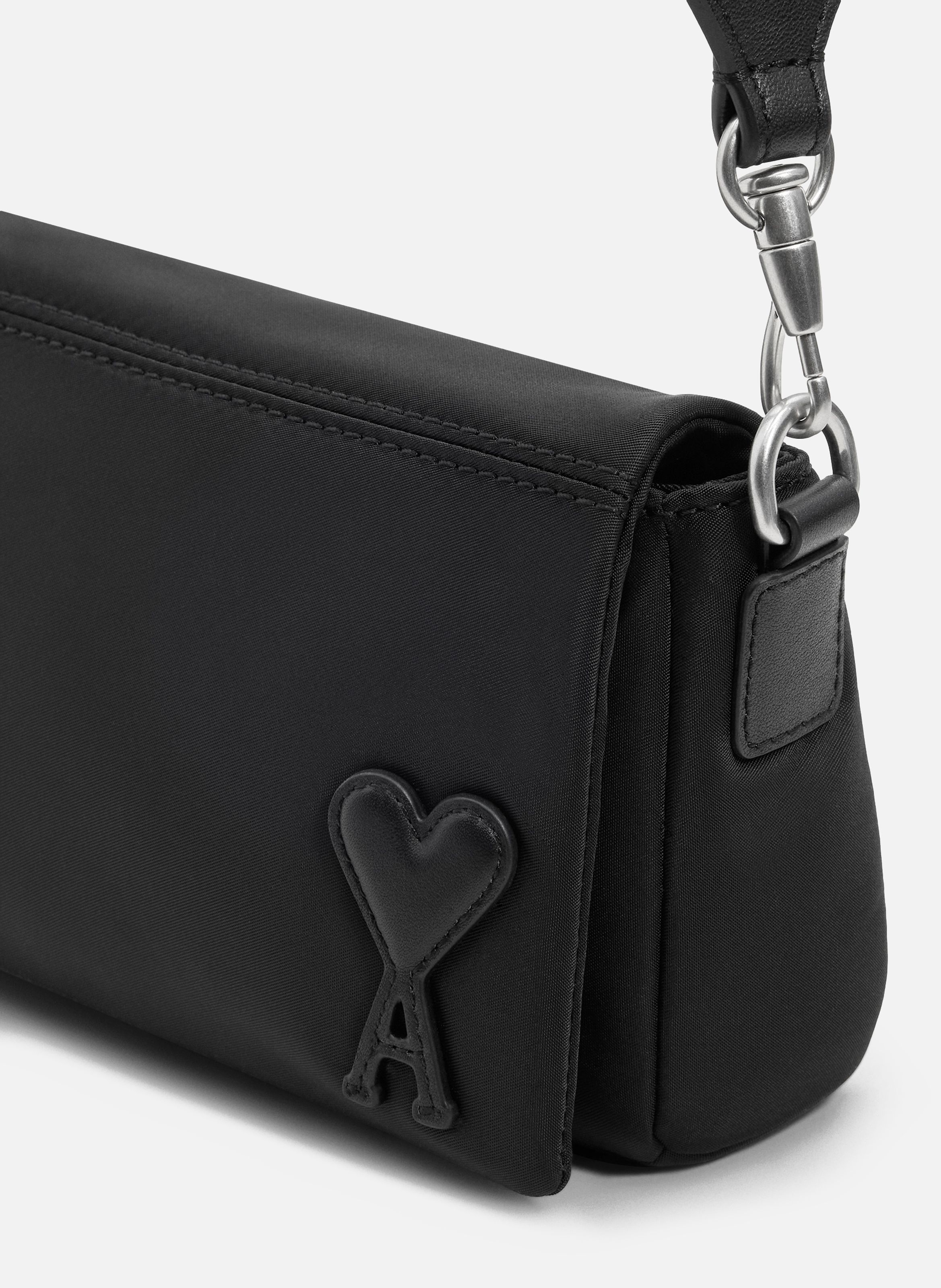 Sac Lunch Box Marcel En Nylon Ouatiné unisexe AMI PARIS Noir