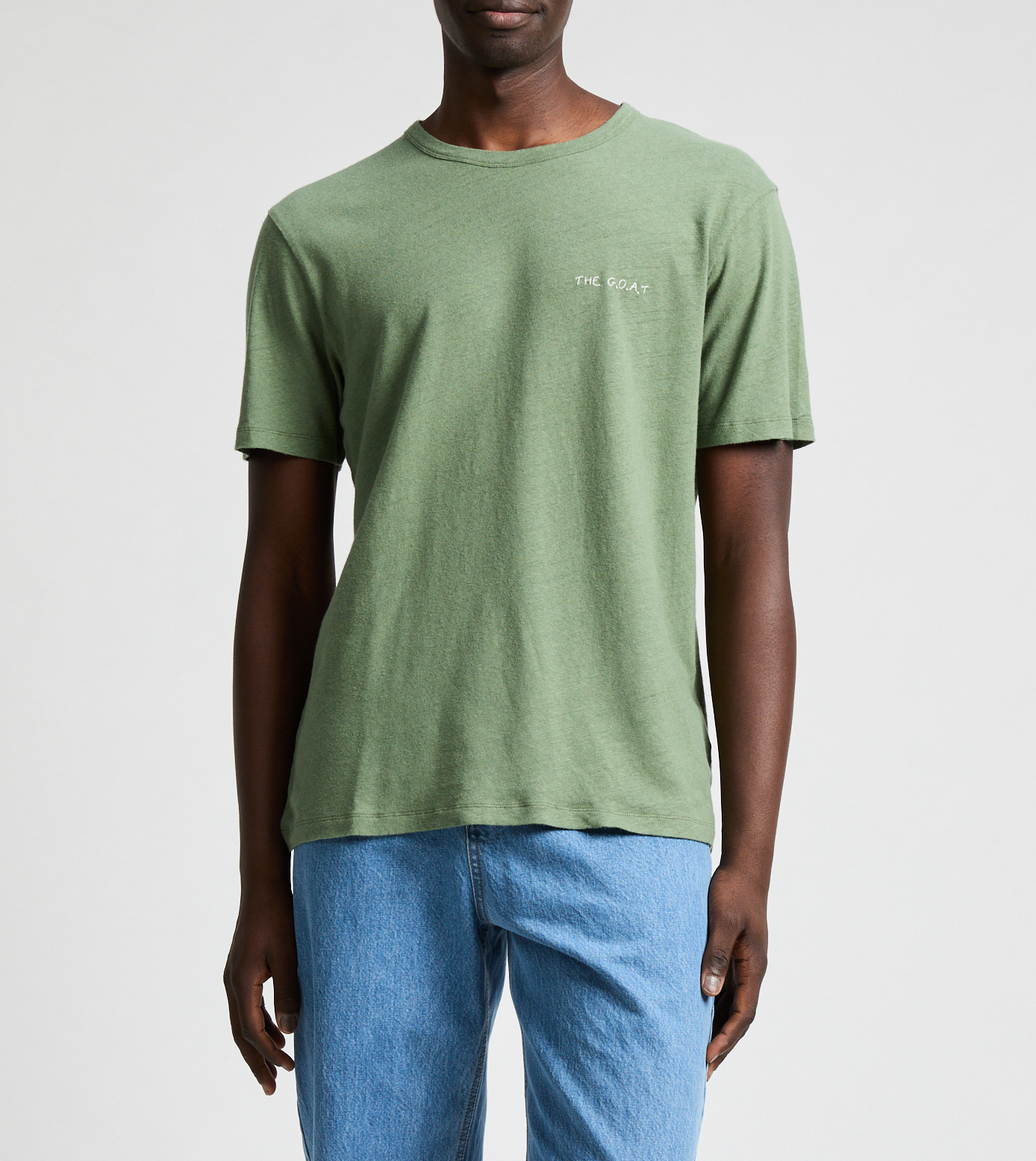 T-shirt Villiers The Goat MAISON LABICHE Vert