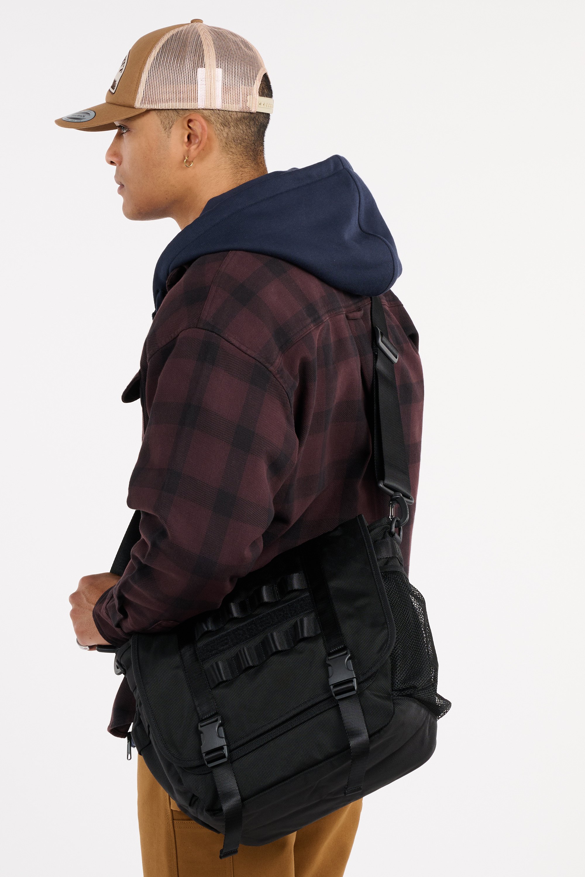 Sac bandoulière prescott shoulder bag CARHARTT WIP Noir