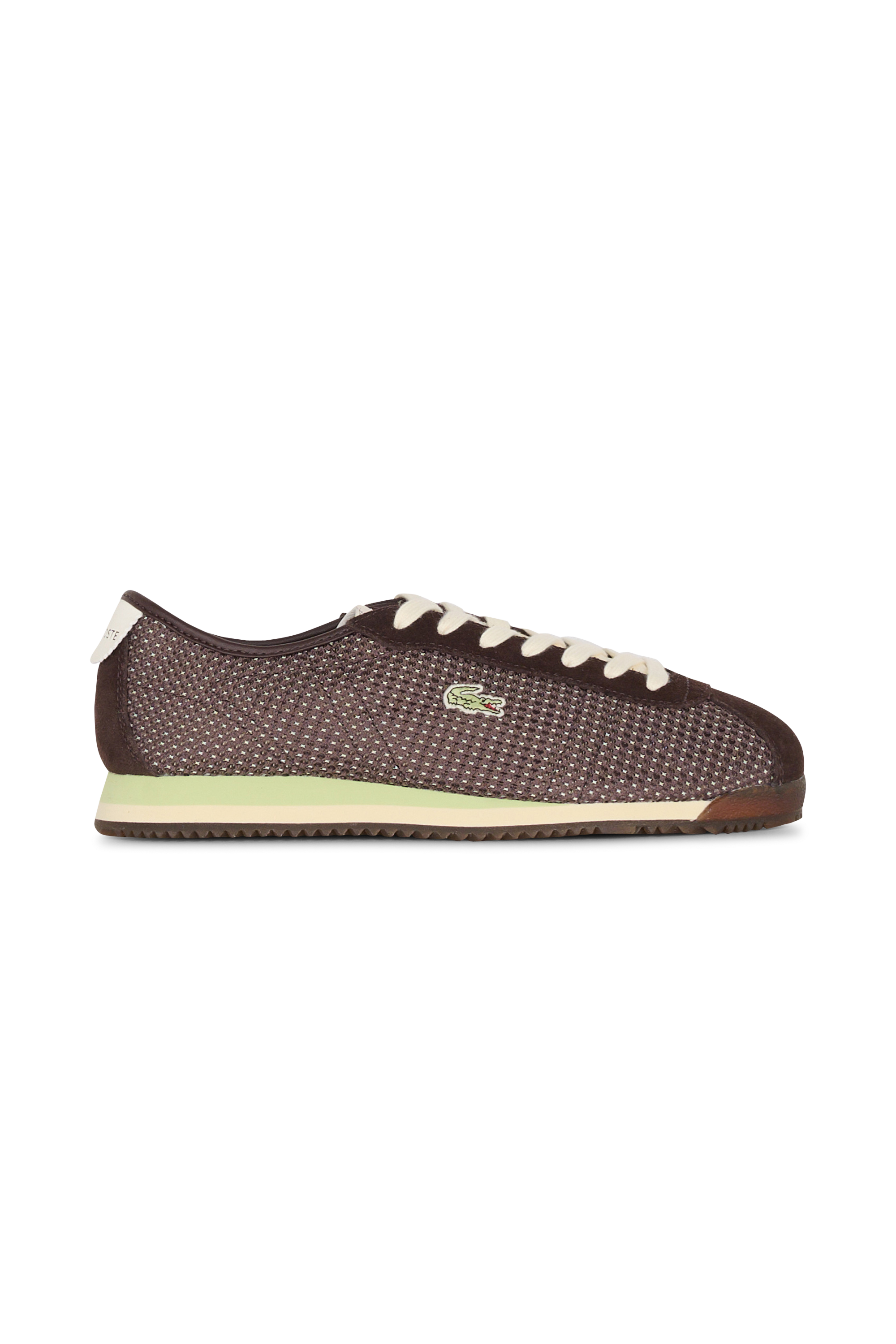 Baskets club-low LACOSTE Marron