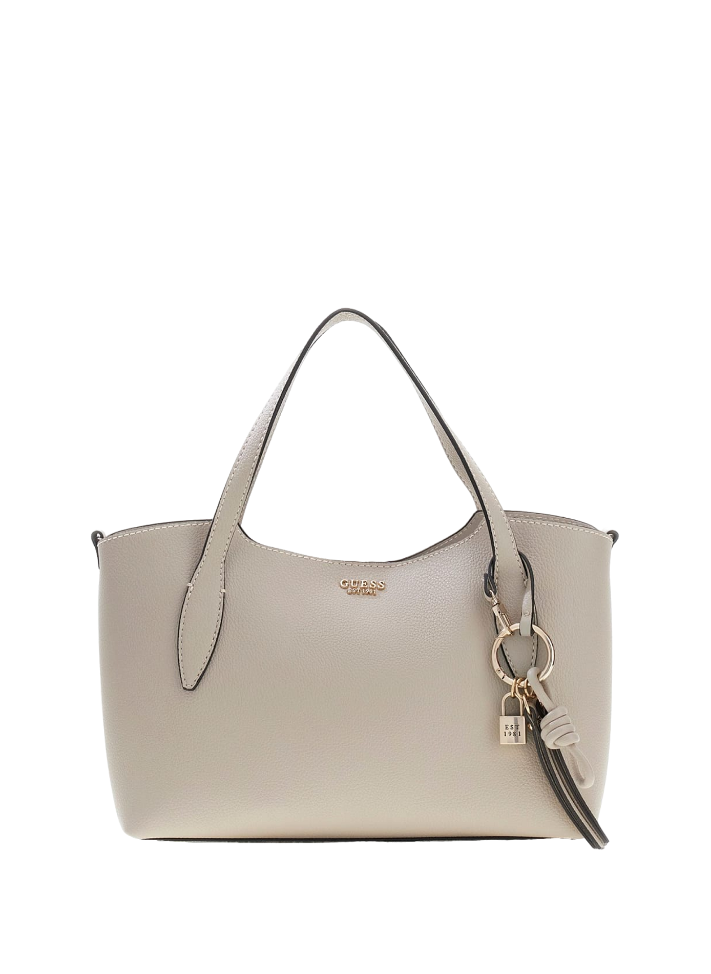Sac avec pochette grainés Melody  GUESS Beige