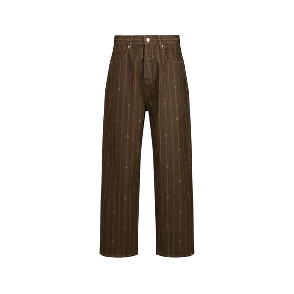 Jean baggy Monogramme en coton Jean baggy Monogramme en coton