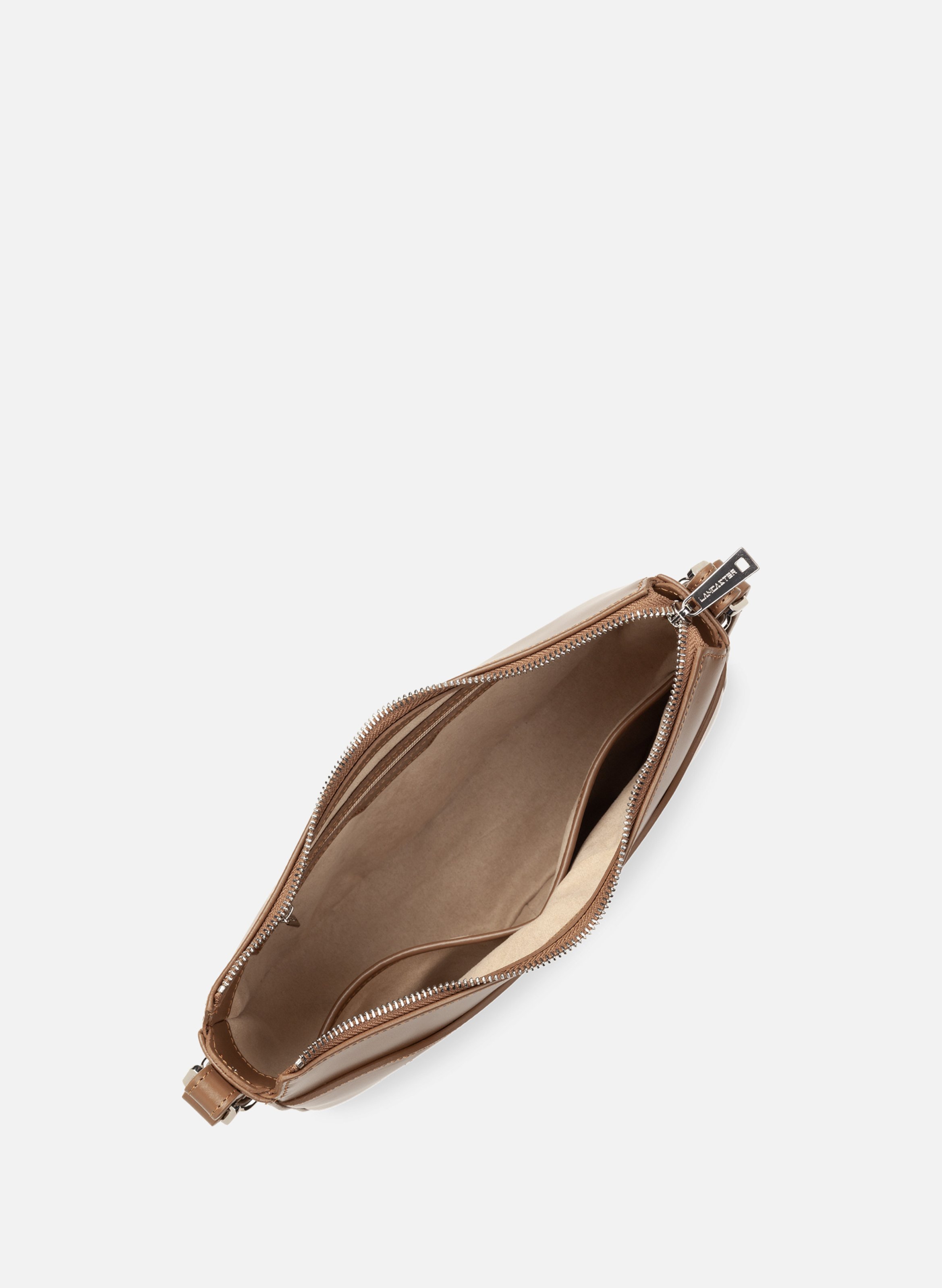 Halvemaanvormige tas - suave ace LANCASTER Bruin