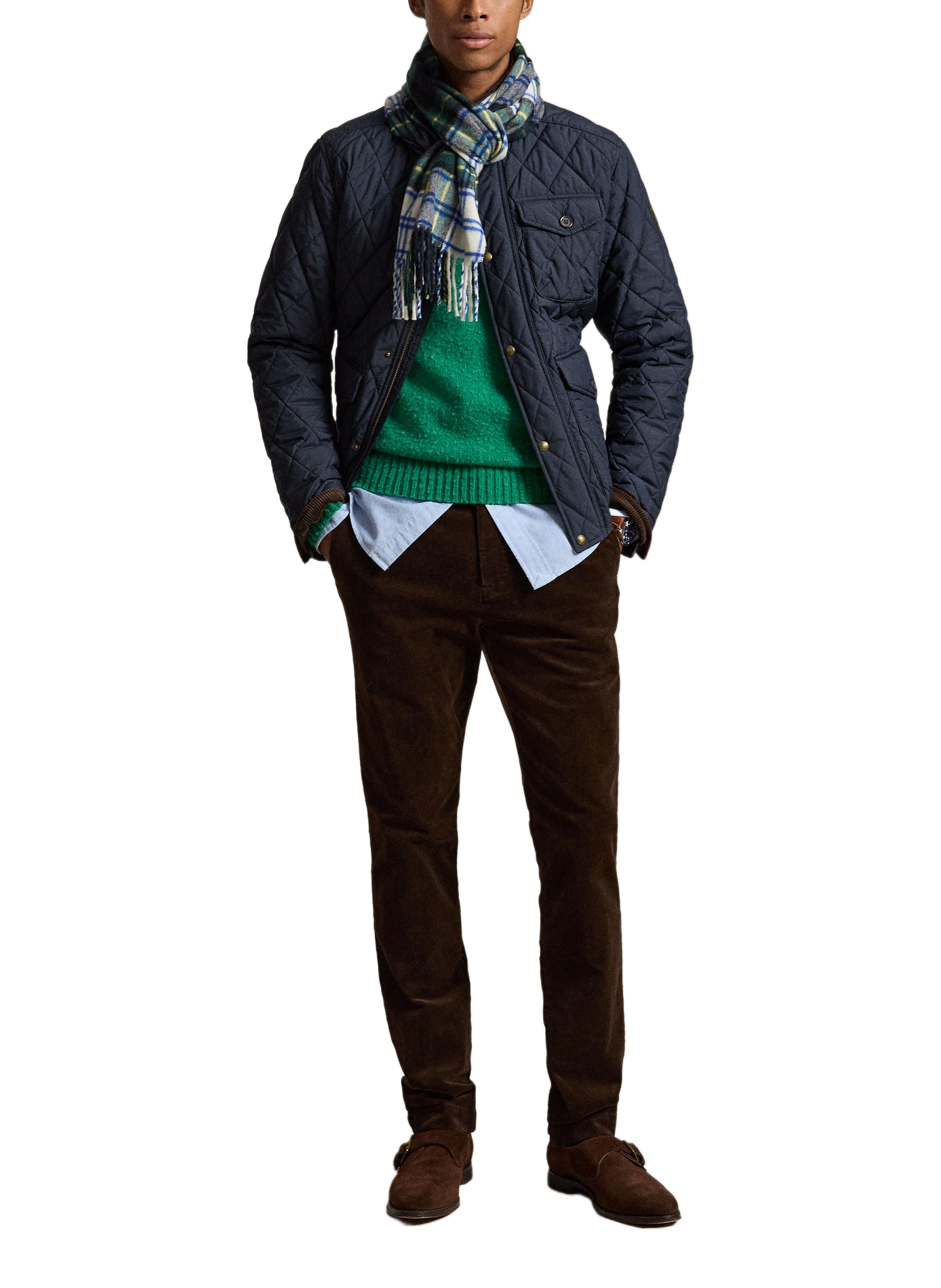 Broek van corduroy in een katoenmix | Beige POLO RALPH LAUREN Heren