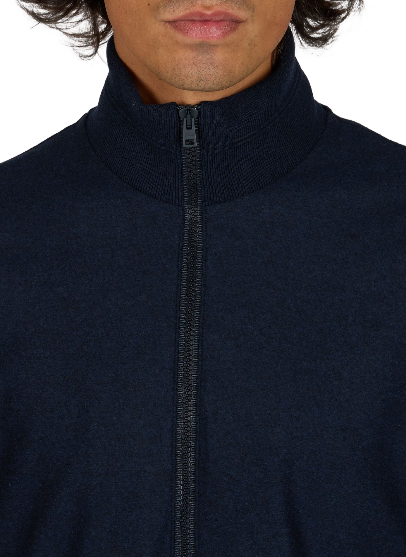 Gerade geschnittene Weste mit Stehkragen HERNO Blau