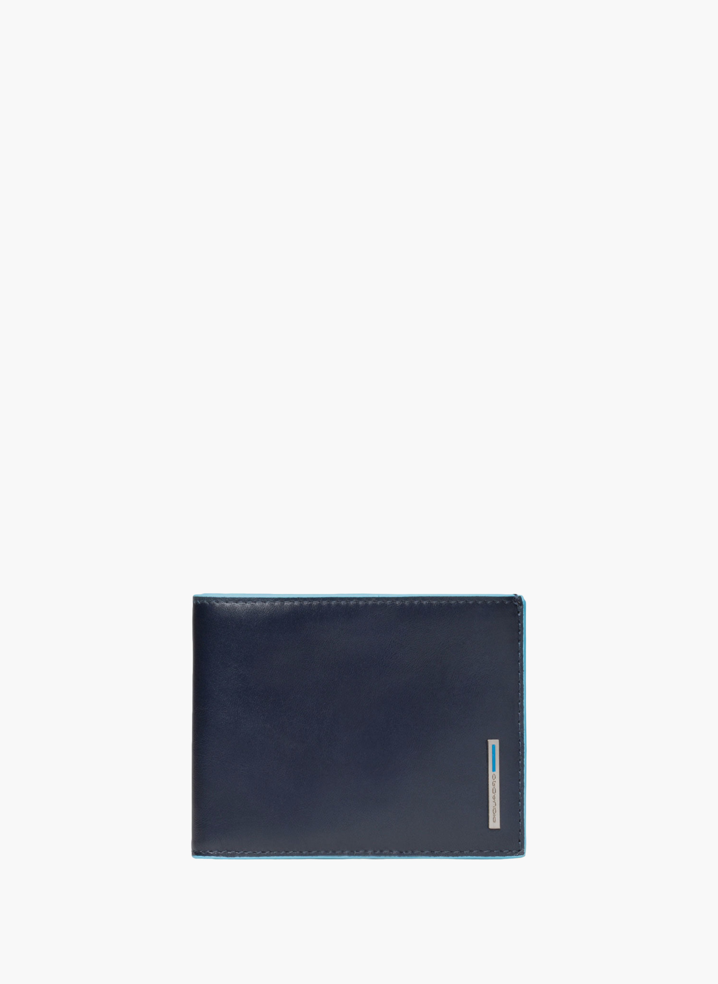 Portefeuille homme avec porte-monnaie | Bleu PIQUADRO Homme