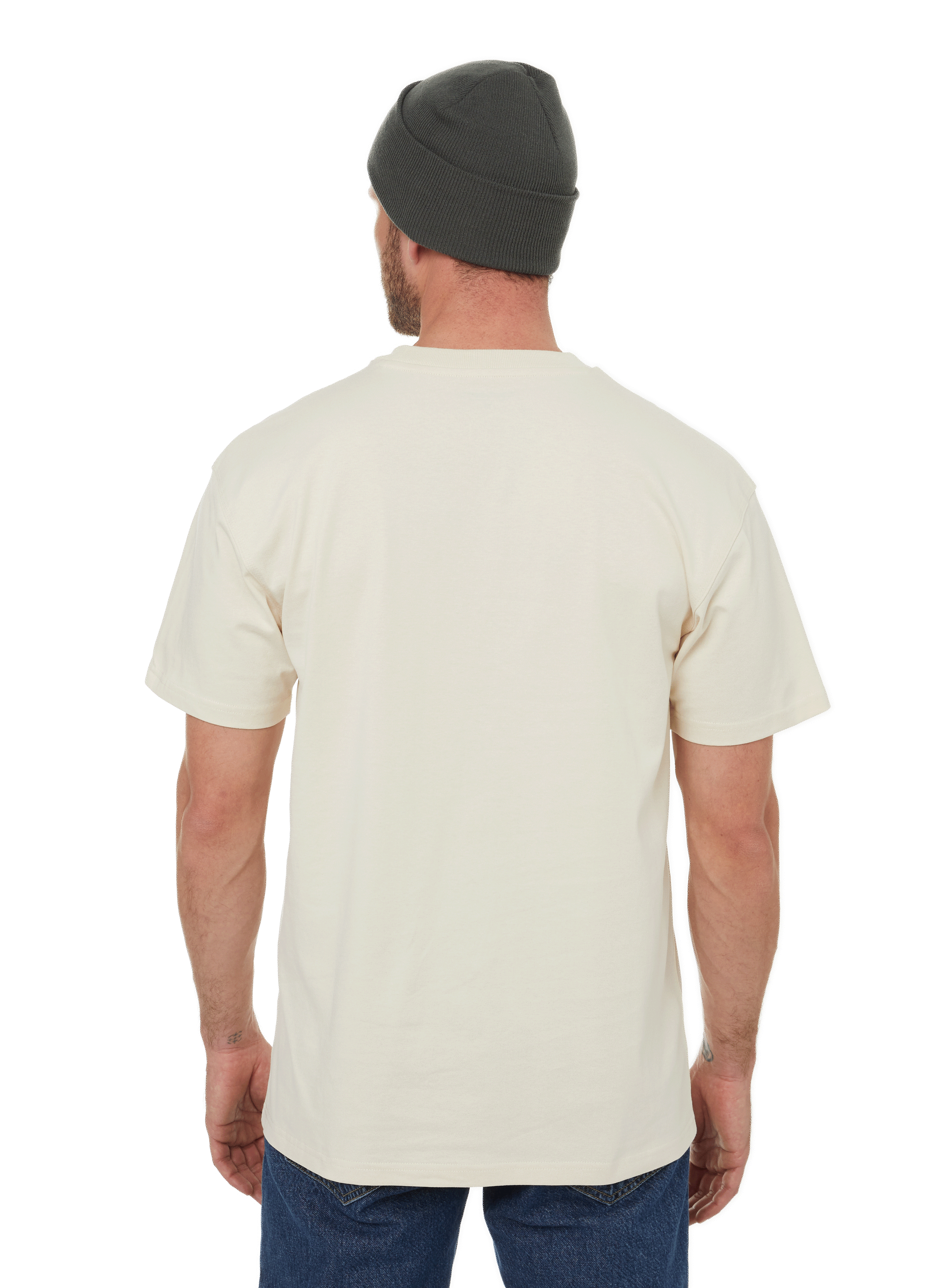 American Script organic cotton T-shirt CARHARTT WIP Beige