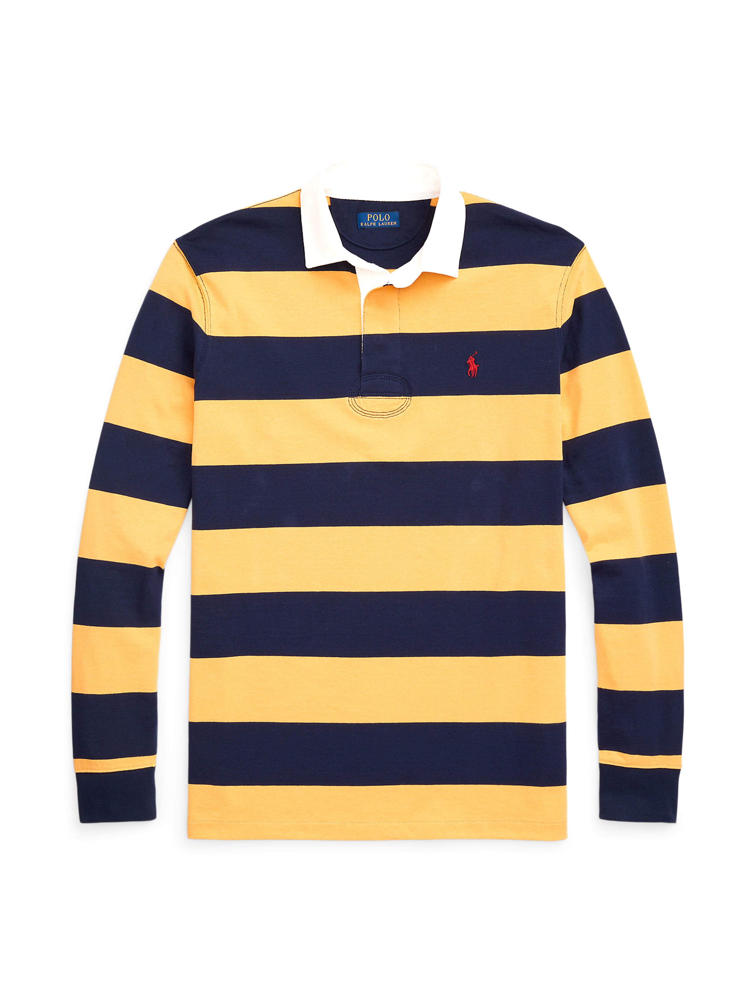 POLO RALPH LAUREN Polo rayé manches longues en coton Multicolore