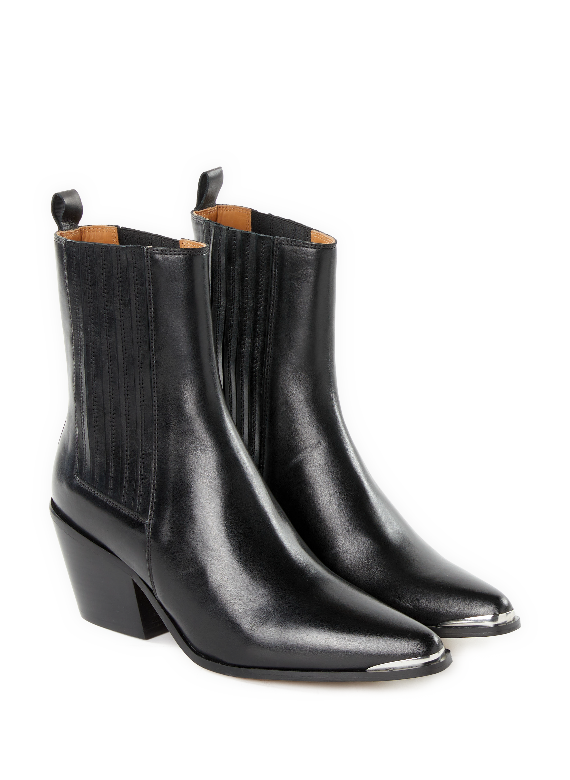 Bottines Brooklyn en cuir  SAISON 1865 Noir