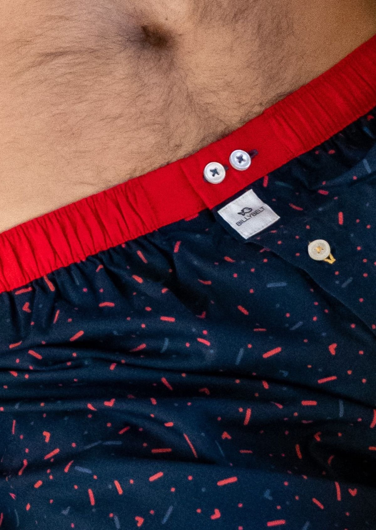 Caleçon en coton biologique BILLYBELT Bleu