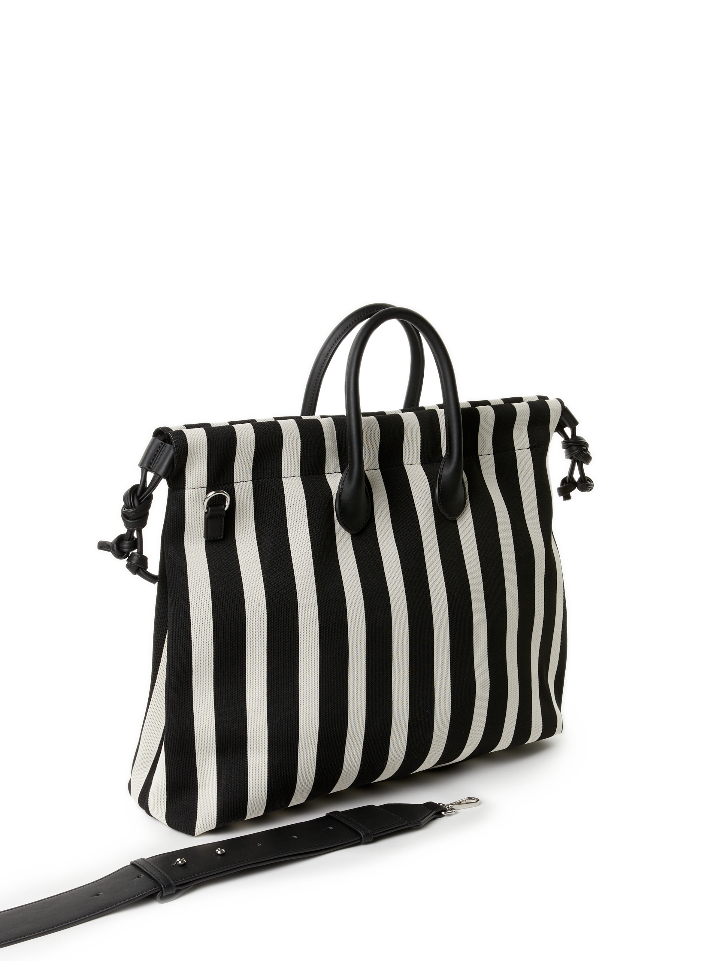 Sac cabas rayé  AU PRINTEMPS PARIS Multicolore