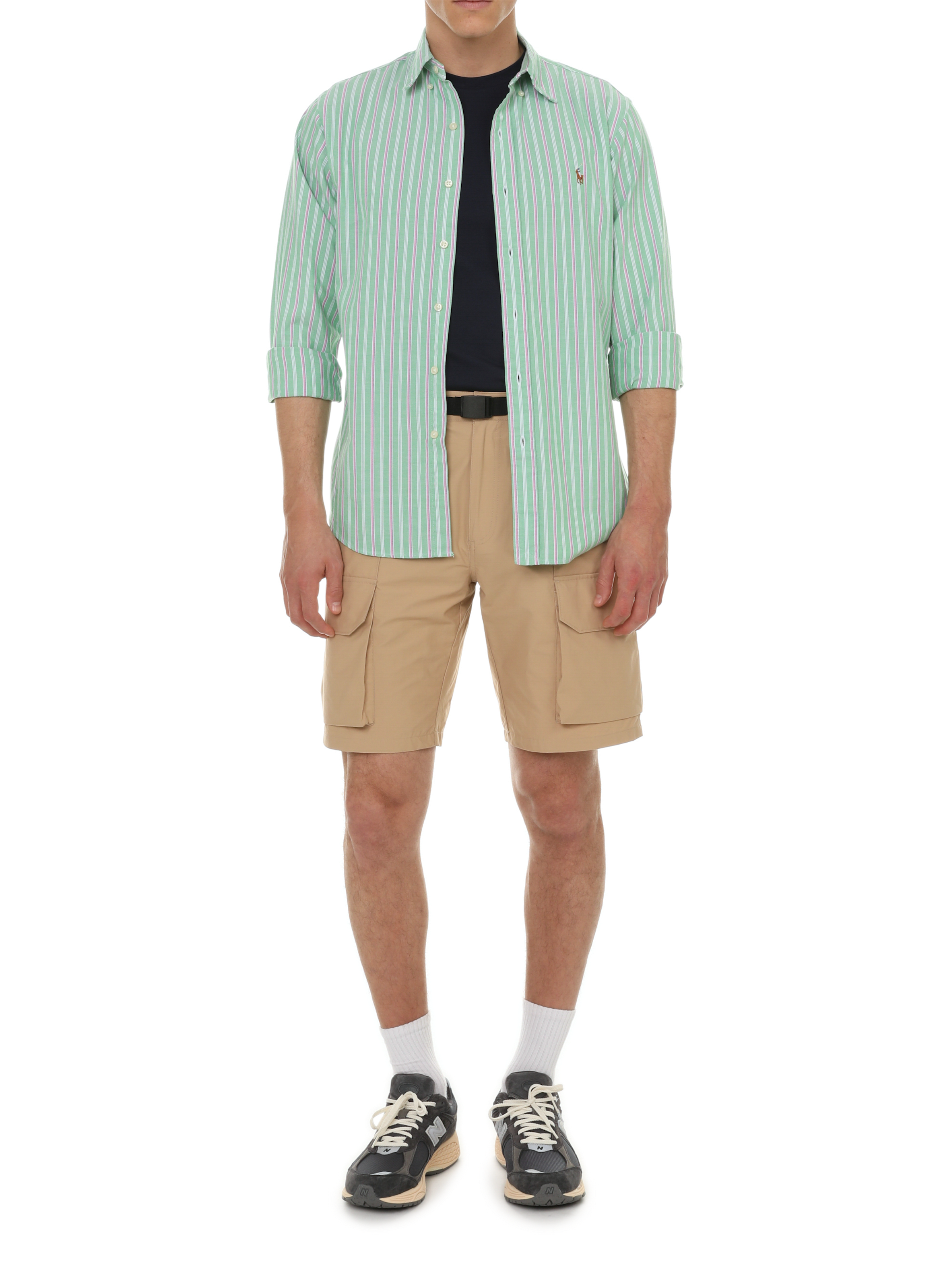 Chemise à rayures en coton POLO RALPH LAUREN Multicolore