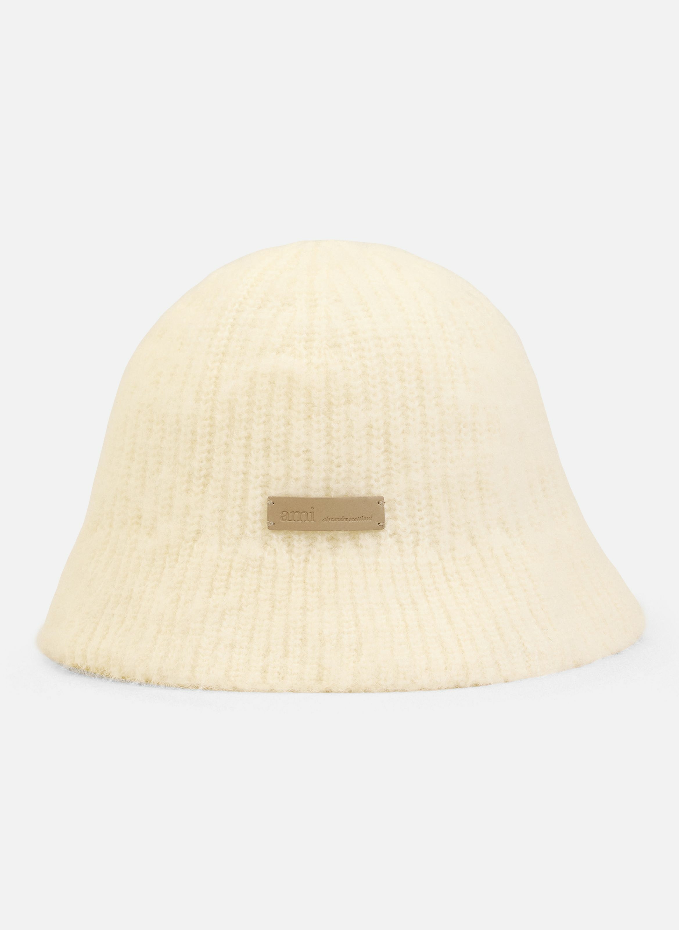 Bob ami en mohair unisexe AMI PARIS Blanc