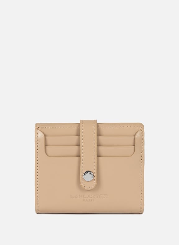 Porte-cartes - paris pm Beige by LANCASTER LANCASTER Porte-cartes - paris pm Beige