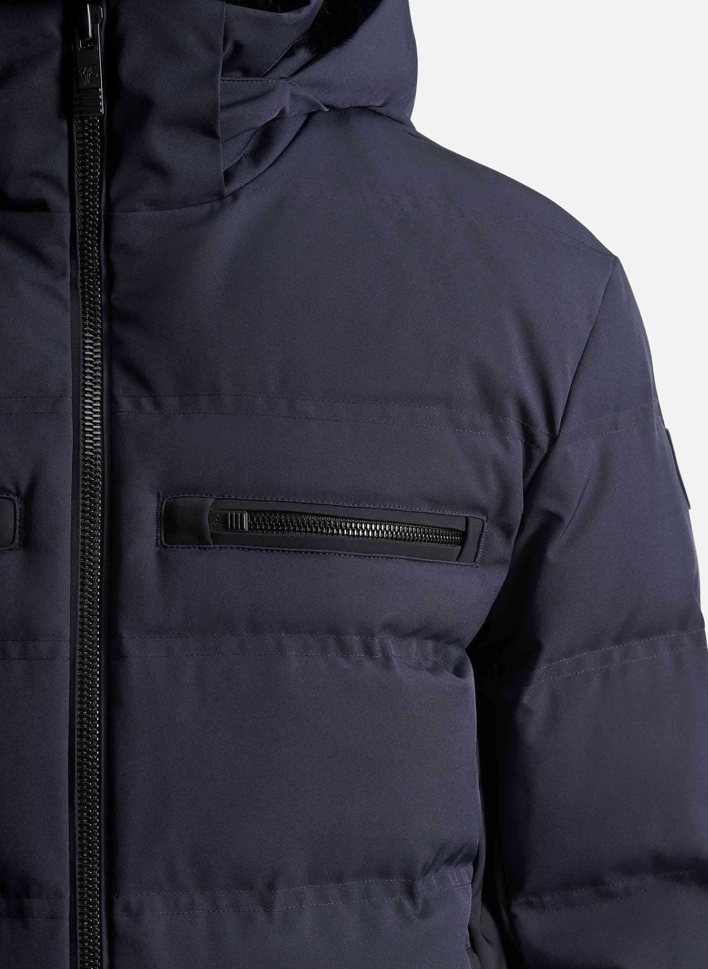 Veste de ski berlioz col montant coupe regular FUSALP Bleu