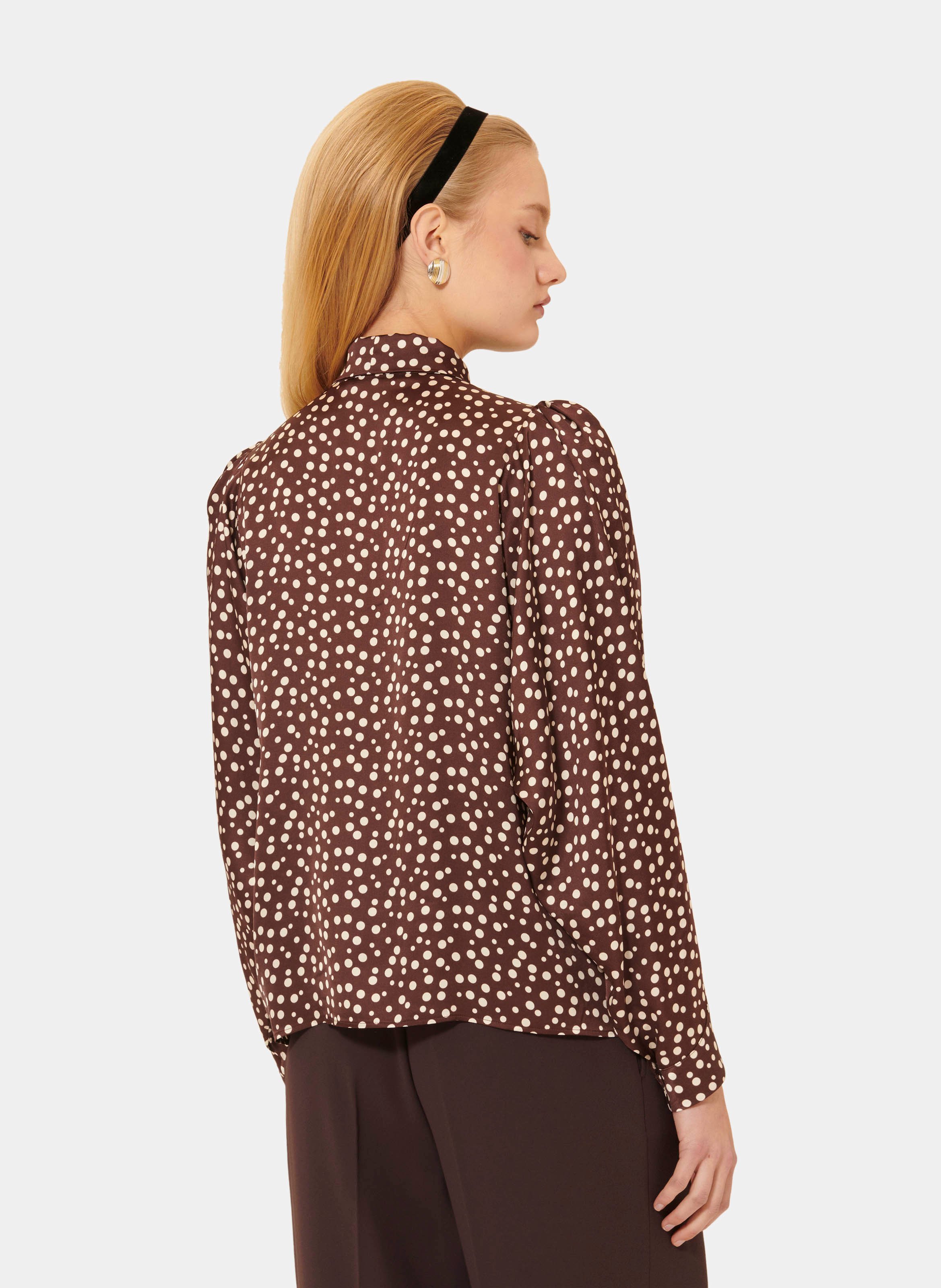 Chemise candy TARA JARMON Marron