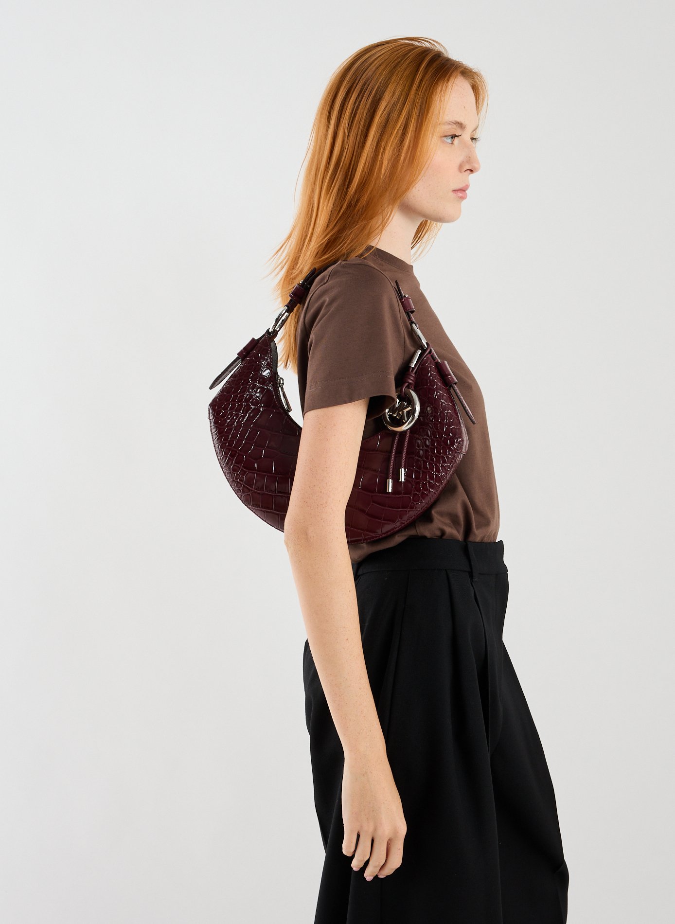 Koa leather bag MICHAEL KORS Red