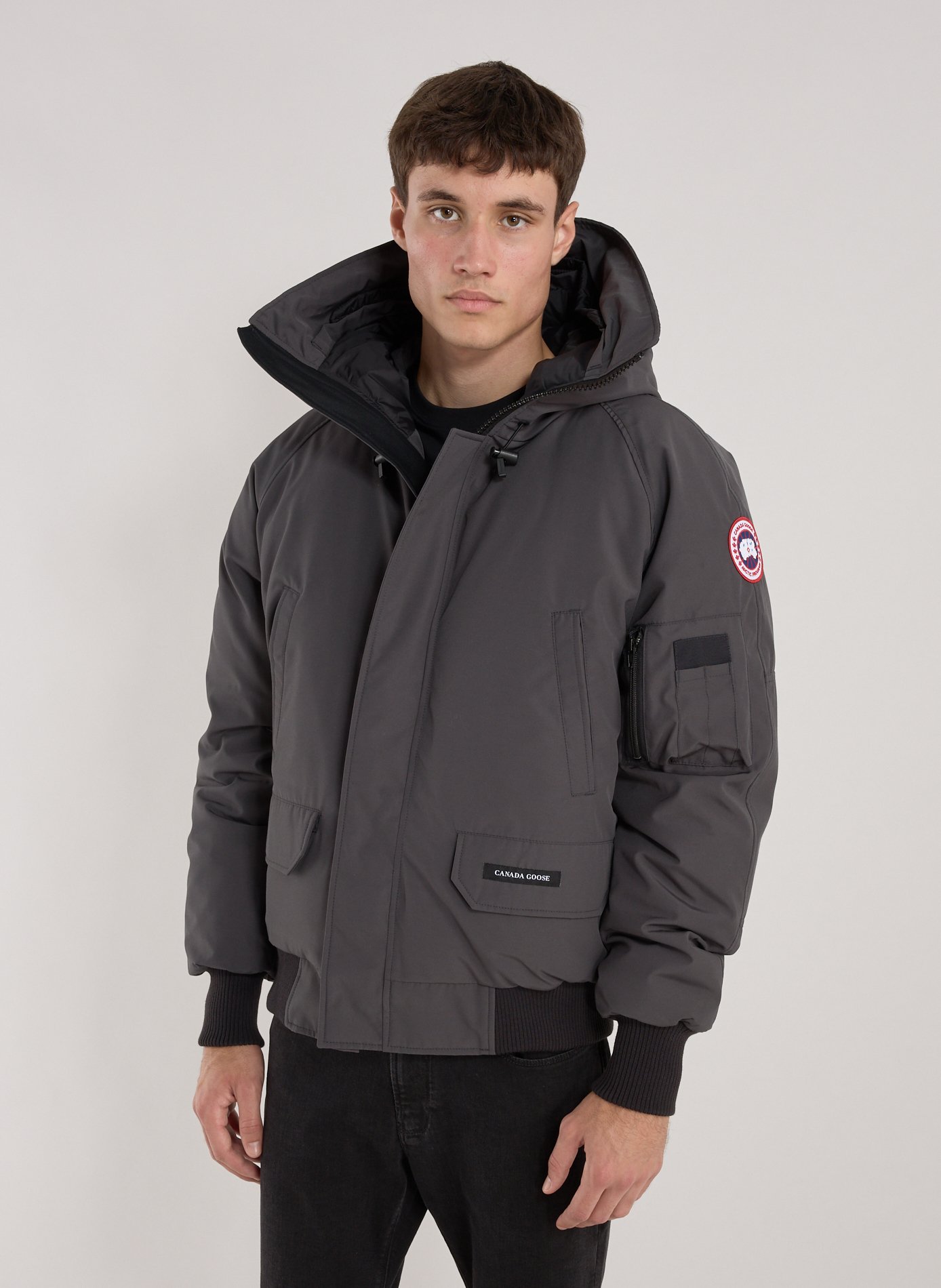 CANADA GOOSE Chilliwack cotton parka Grey