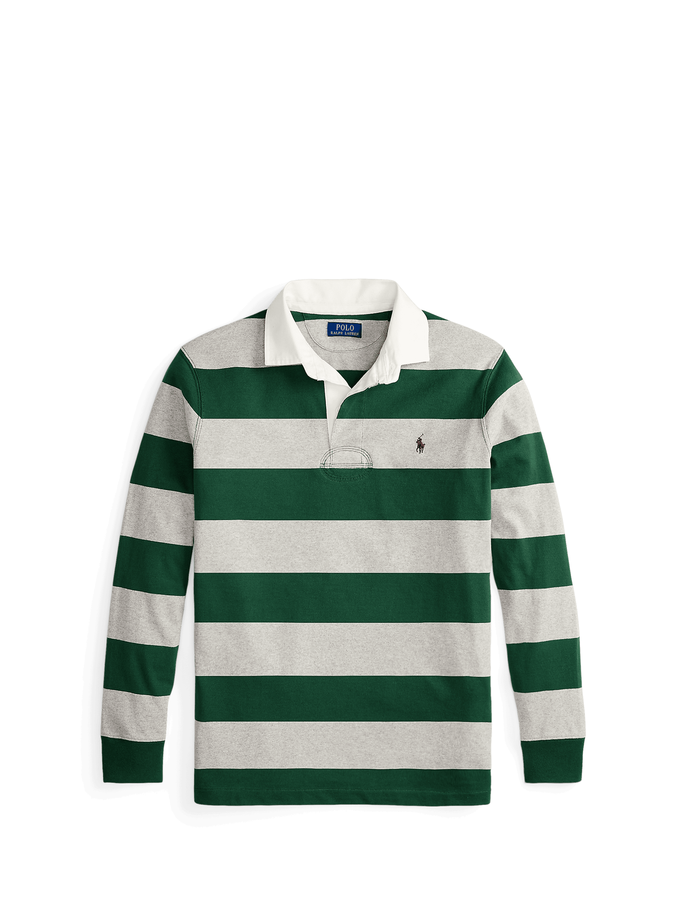 Long-sleeved striped cotton polo shirt POLO RALPH LAUREN Multicolour