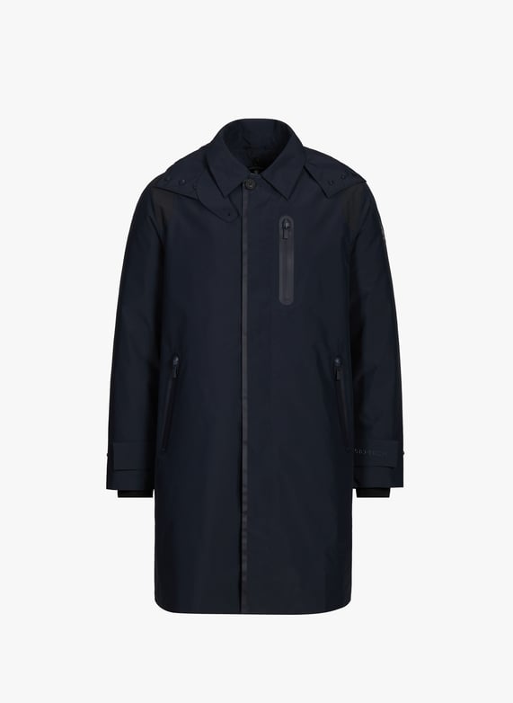 Straight hooded parka | Blue by SAVE THE DUCK Straight hooded parka Blue