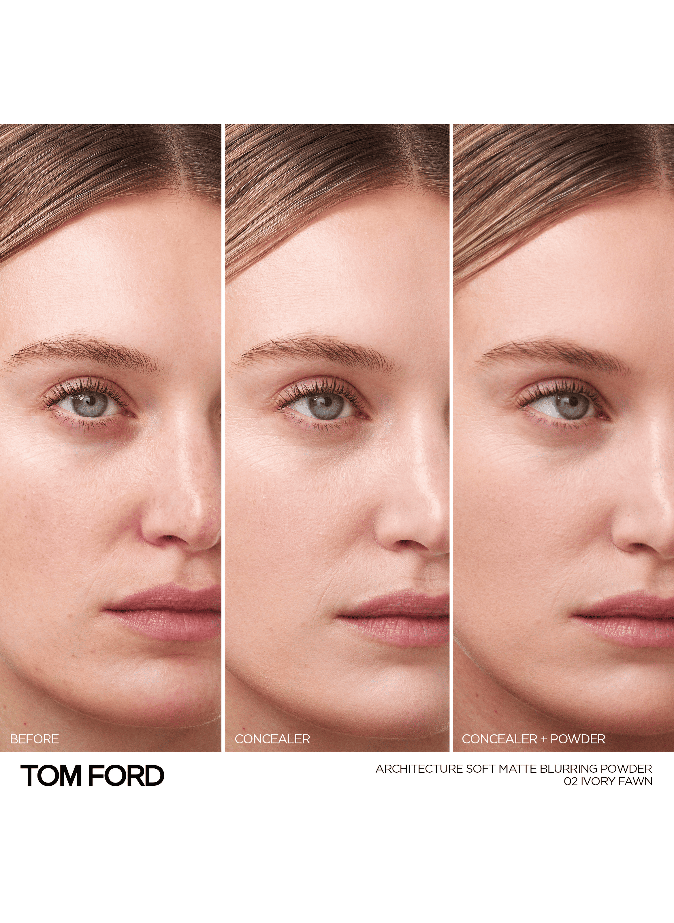 Architecture Soft Matte Blurring Powder - Finishing Powder TOM FORD 02 ivory fawn