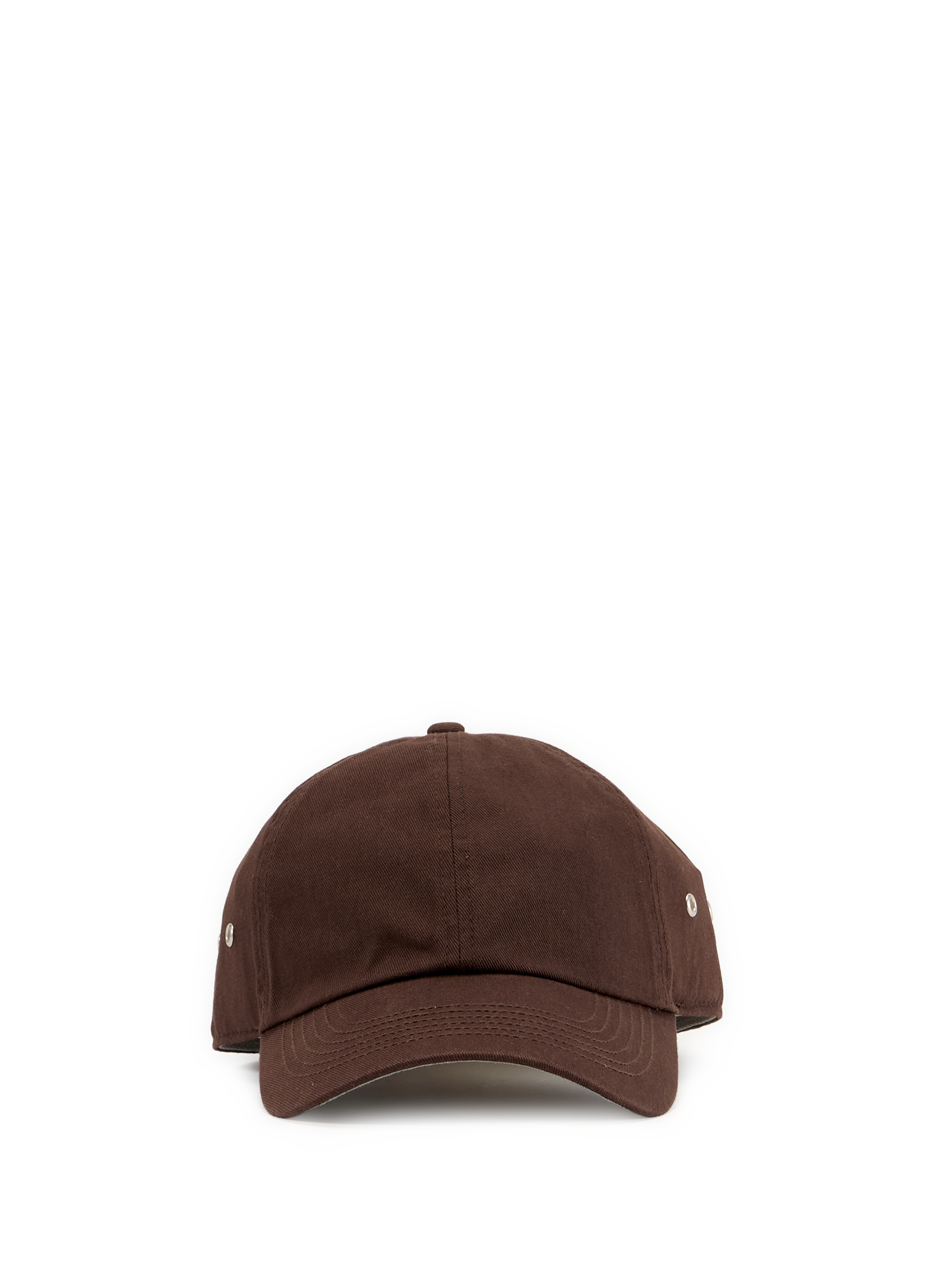 Casquette en toile de coton  Marron