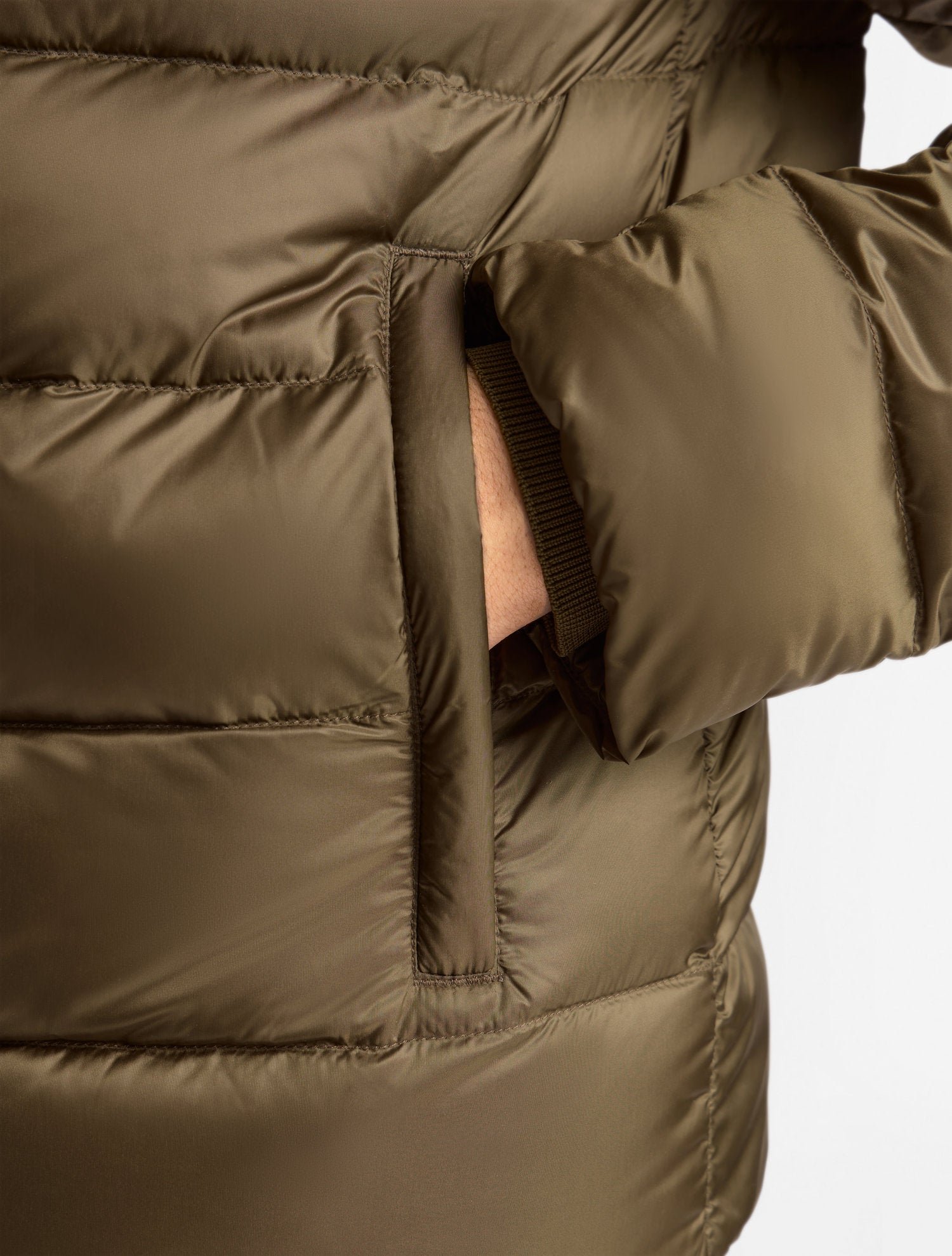 Doudoune gordyn col montant coupe regular FUSALP Marron