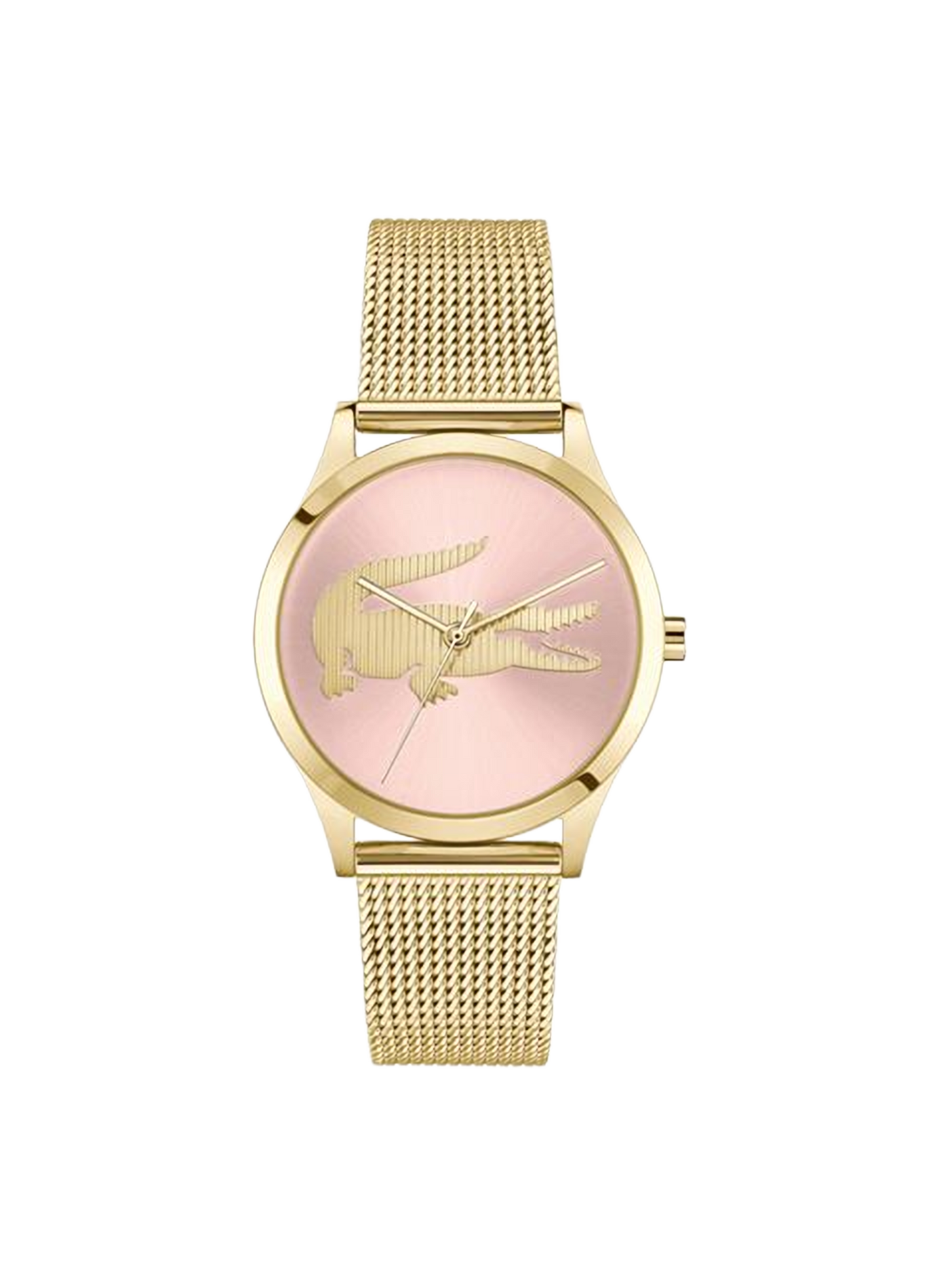Montre quartz Crocodelle en acier inoxydable LACOSTE MONTRES Rose