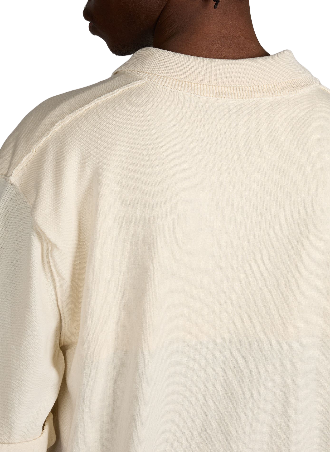 Cotton and silk polo SONIA CARRASCO Beige