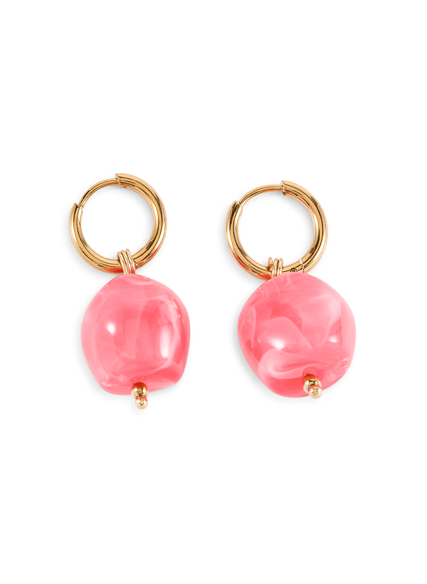 Oreade dangling earrings AU PRINTEMPS PARIS Pink