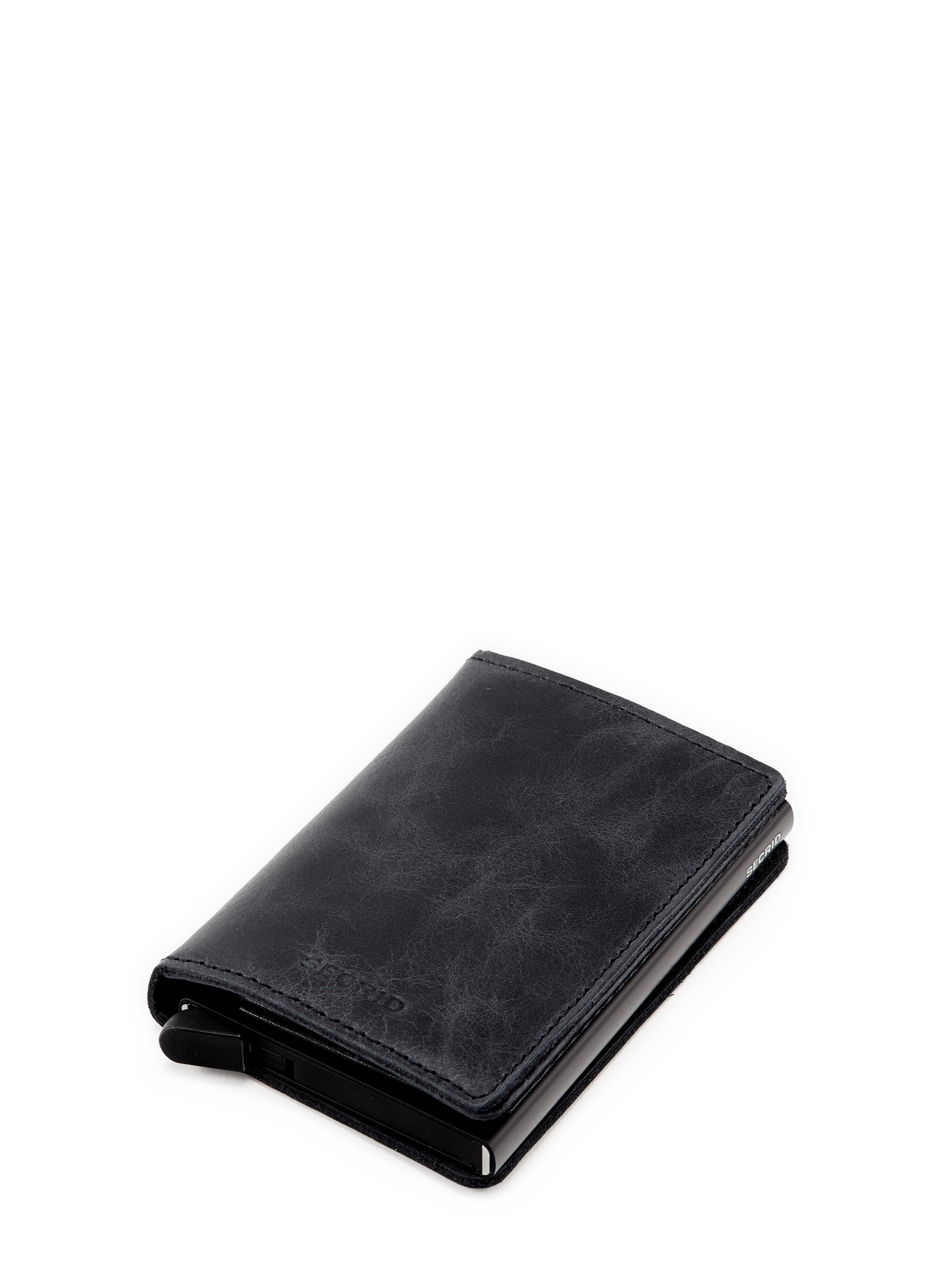 Porta carte in pelle mista SECRID Nero