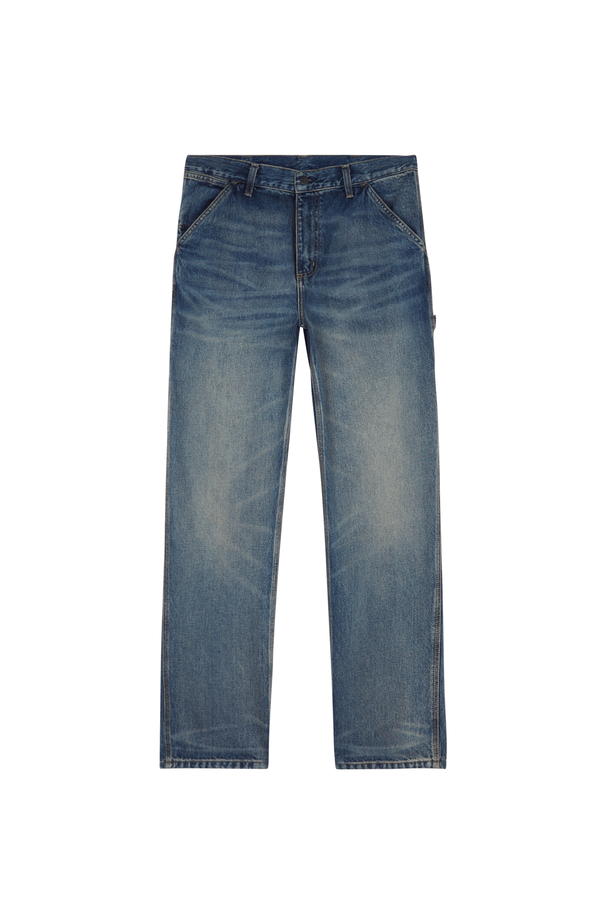 Jean single knee CARHARTT WIP Bleu