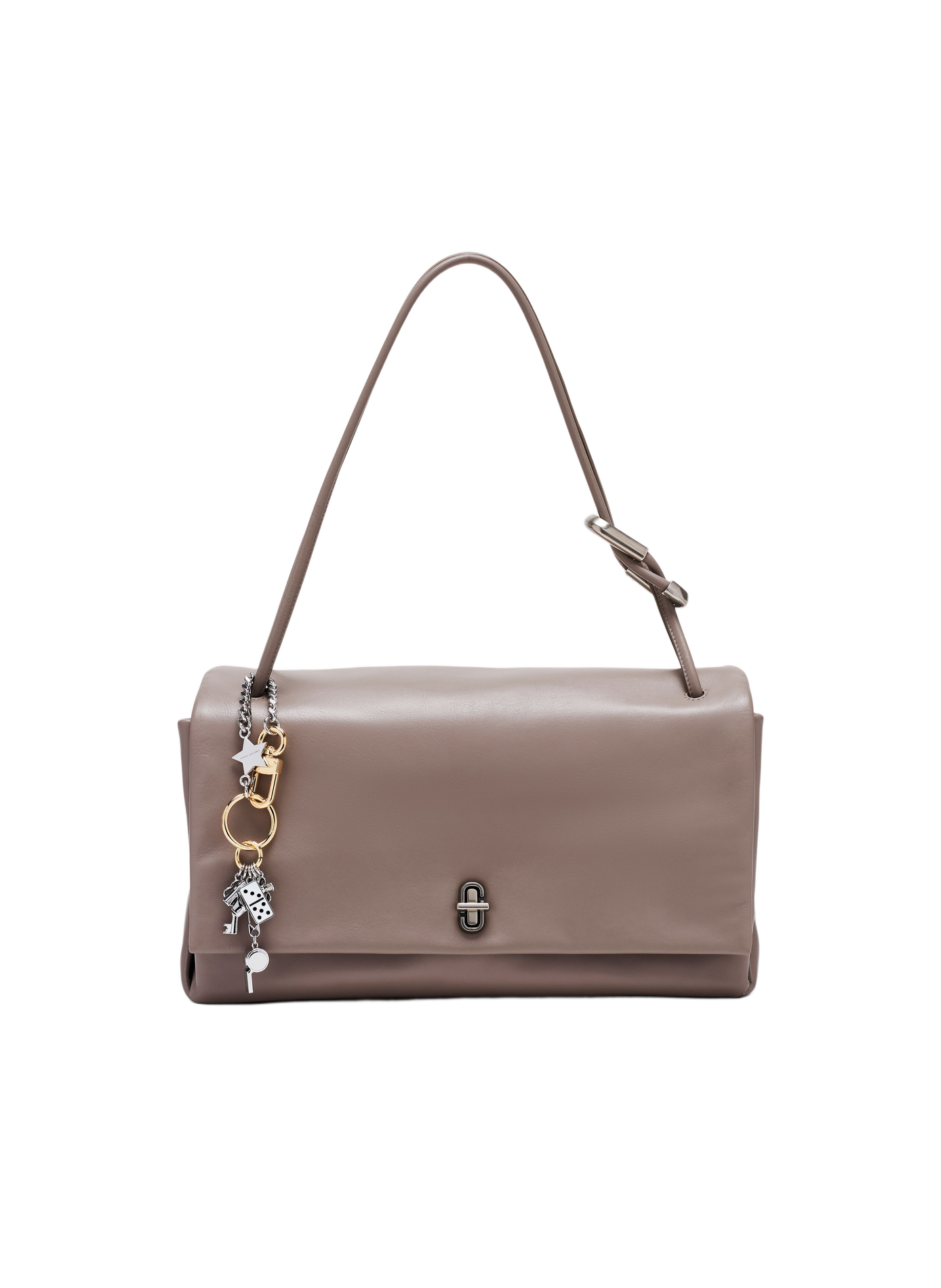 The Domino Effect Keychain MARC JACOBS Silver