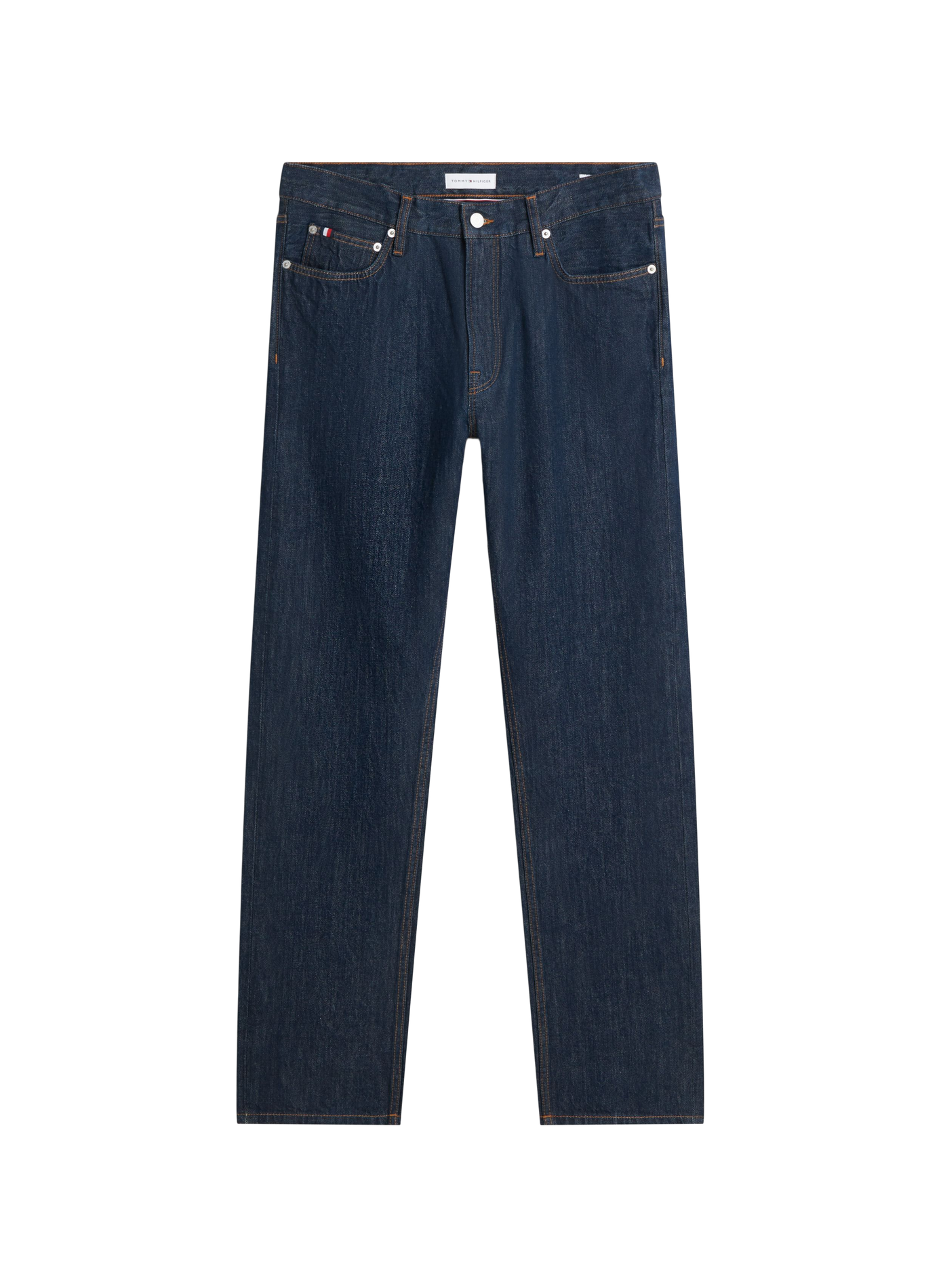 Gerade geschnittene Baumwolljeans TOMMY HILFIGER Blau