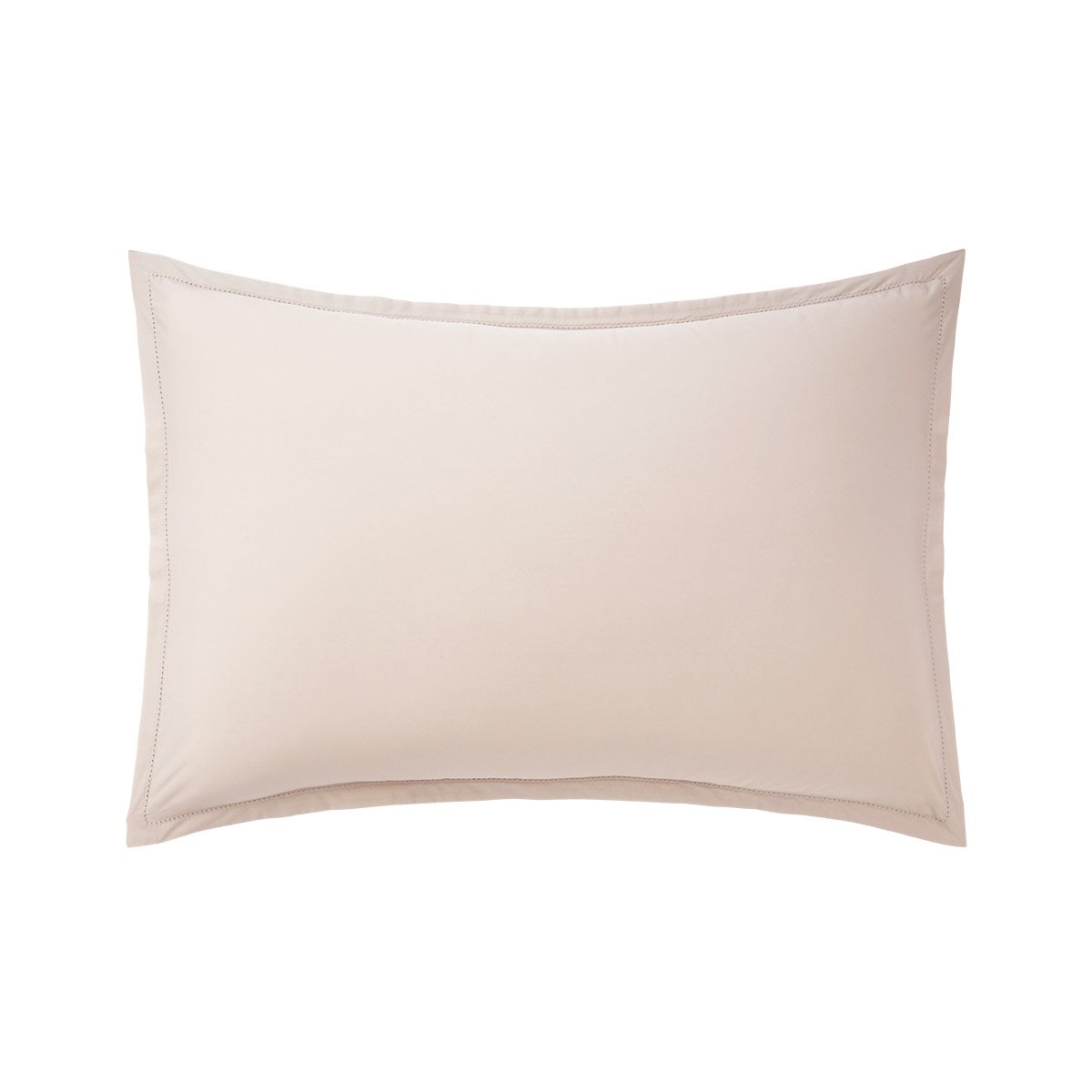 Taie pour oreiller ergonomique en percale de coton, alcove DESFORGES Gris