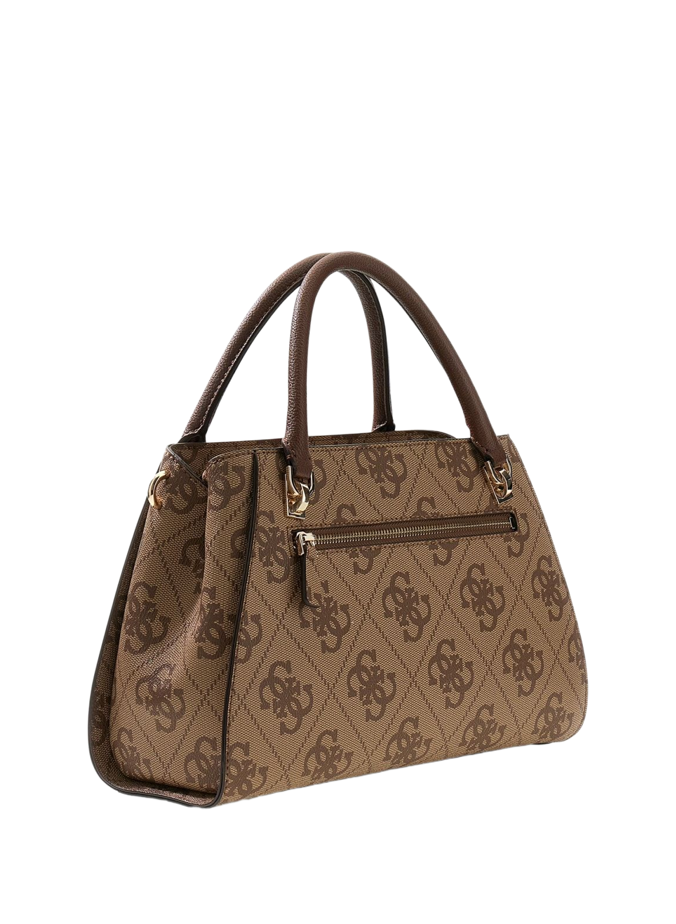 Sac à main logotypé Noelle GUESS Marron