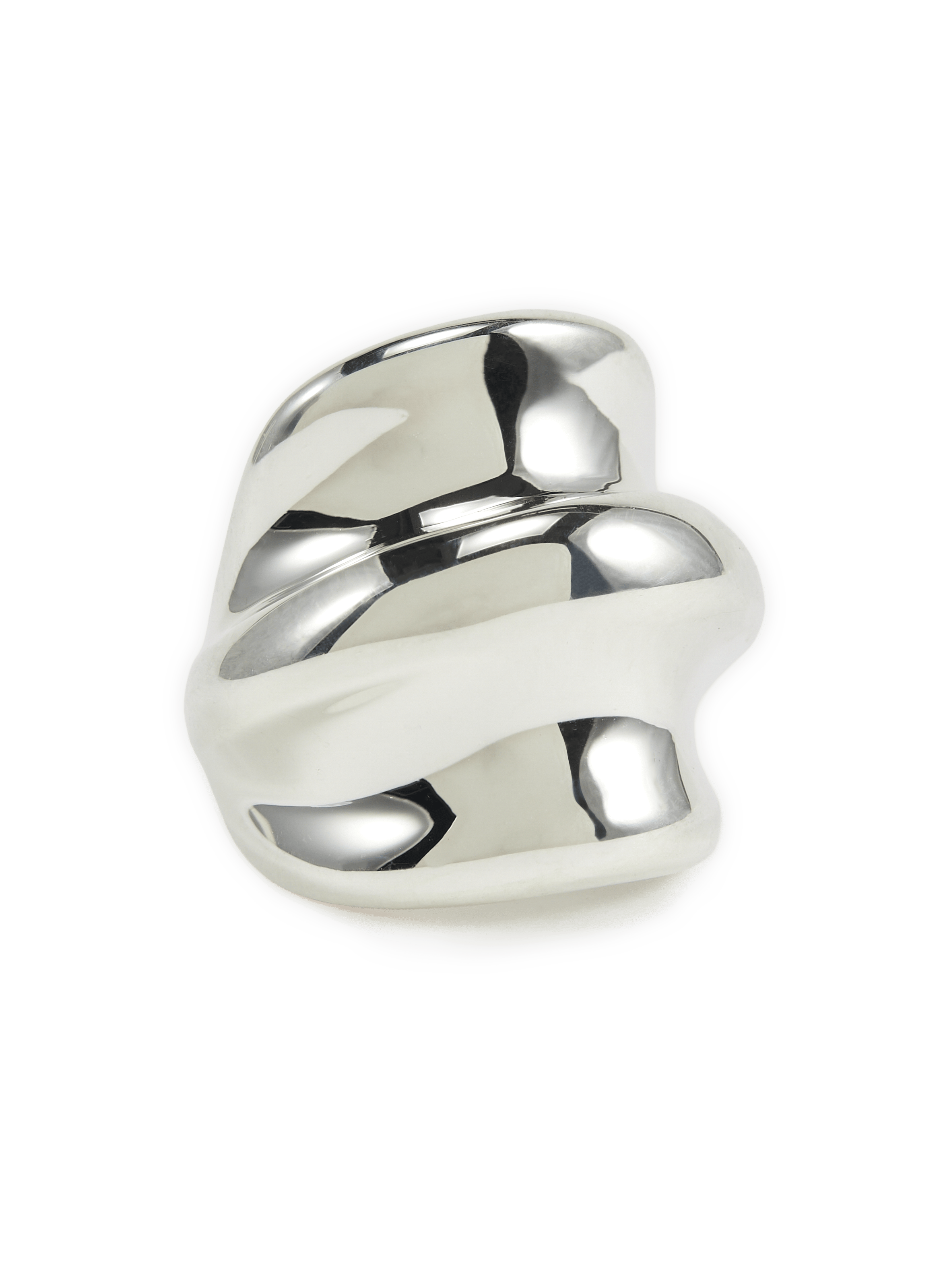 Silver ear cuff OTIUMBERG Silver