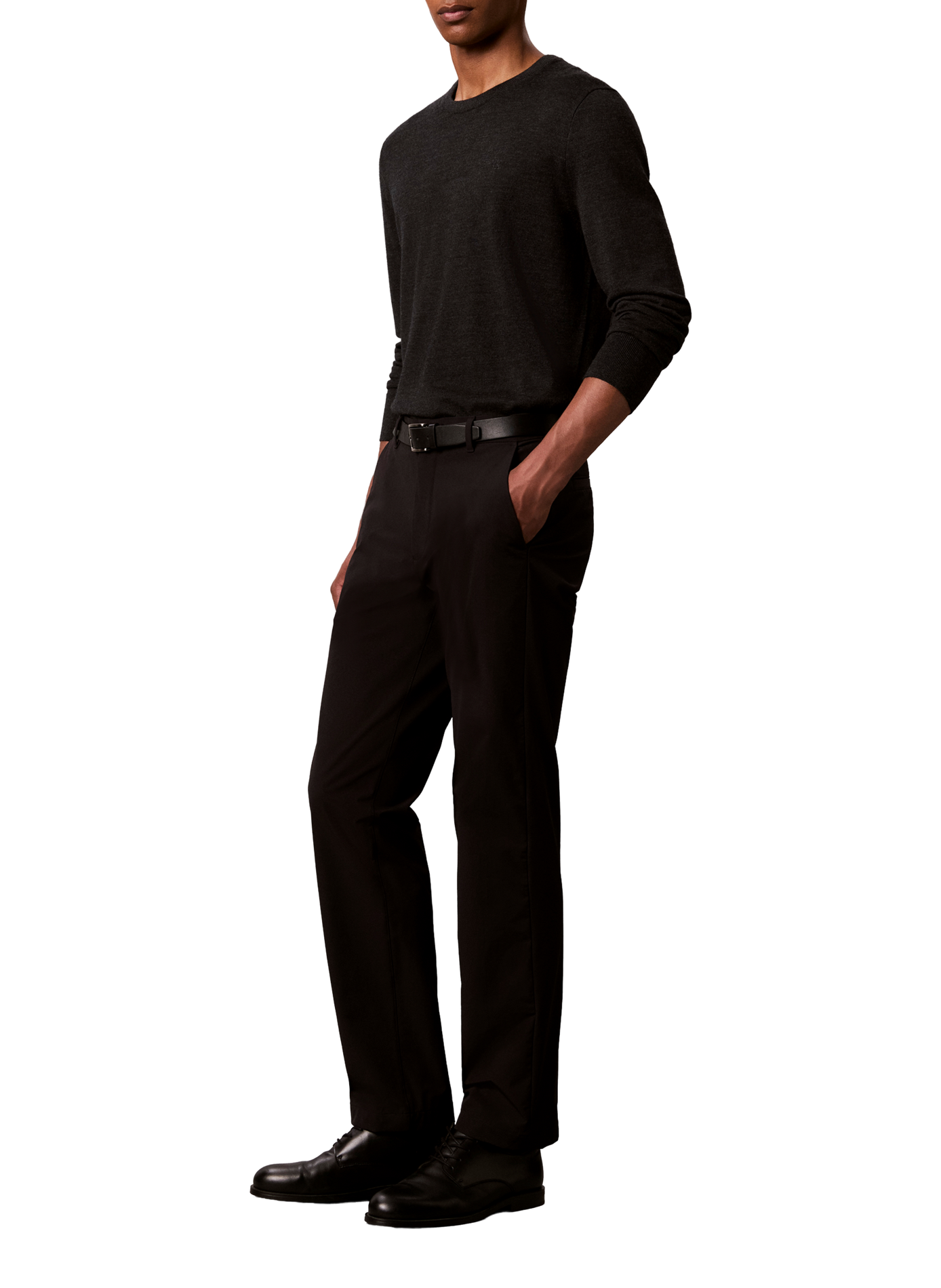 Plain trousers CALVIN KLEIN Black