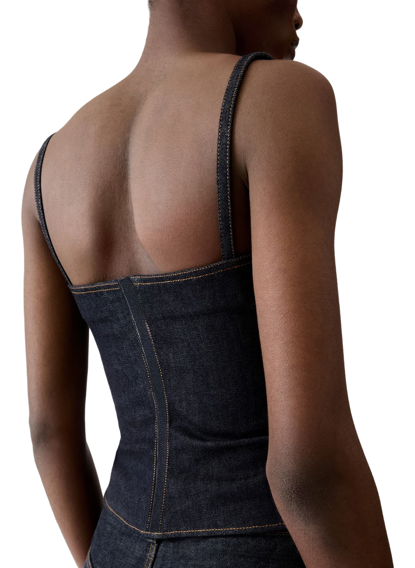 Le haut de-Nîmes Pina en coton JACQUEMUS Blue