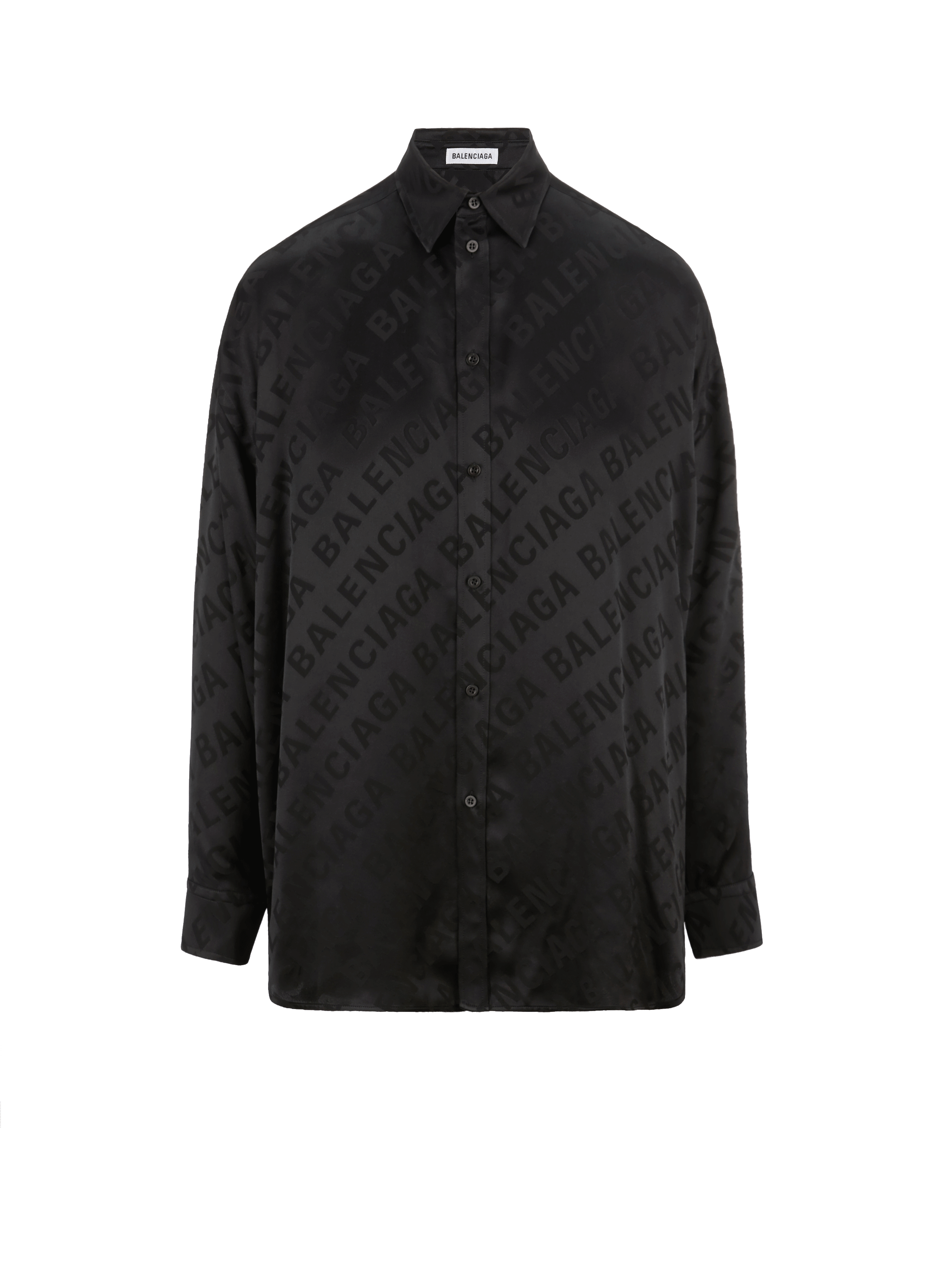 Chemise oversize en soie