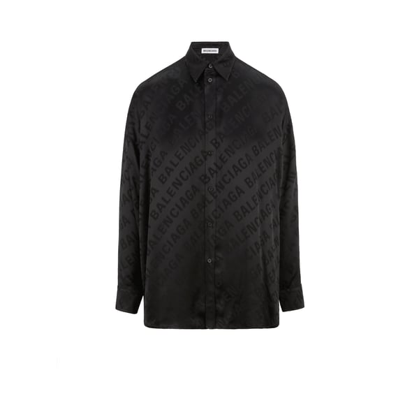 Chemise oversize en soie