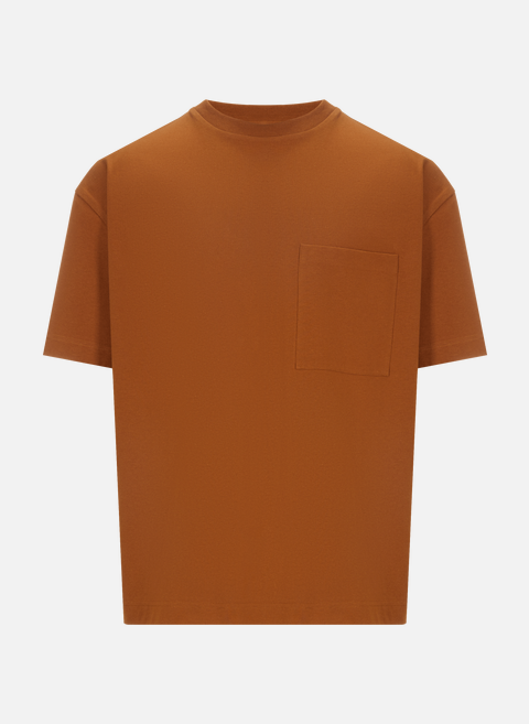 Brown oversized t-shirt SEASON 1865 