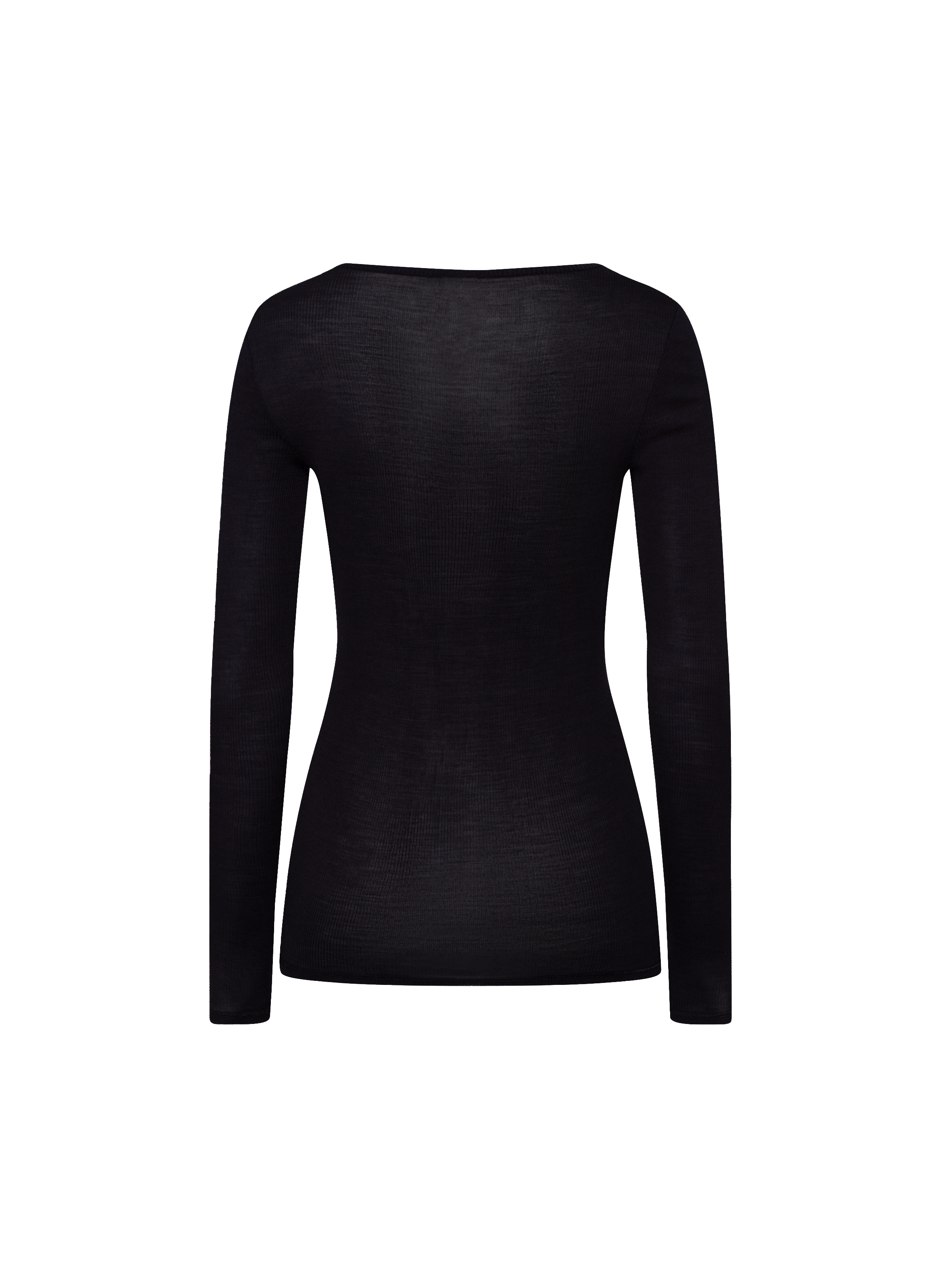 Long-sleeved T-shirt HANRO Black