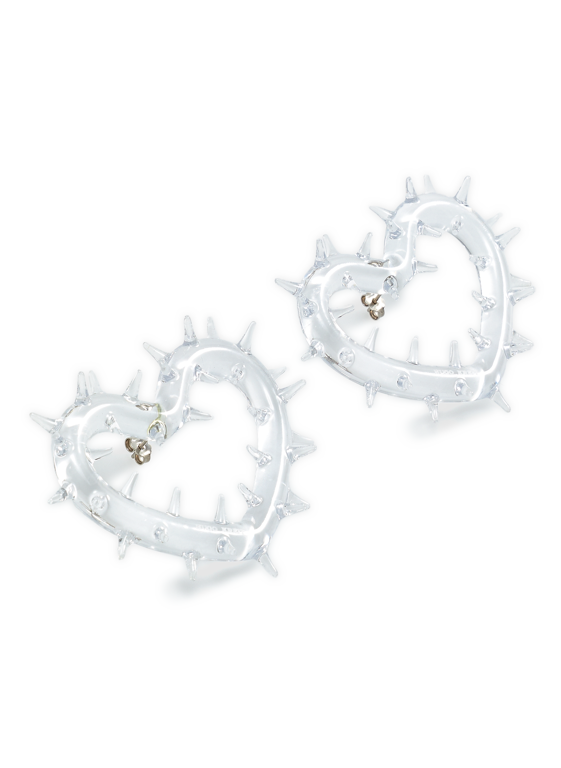 Boucles d'oreilles Spiky Heart