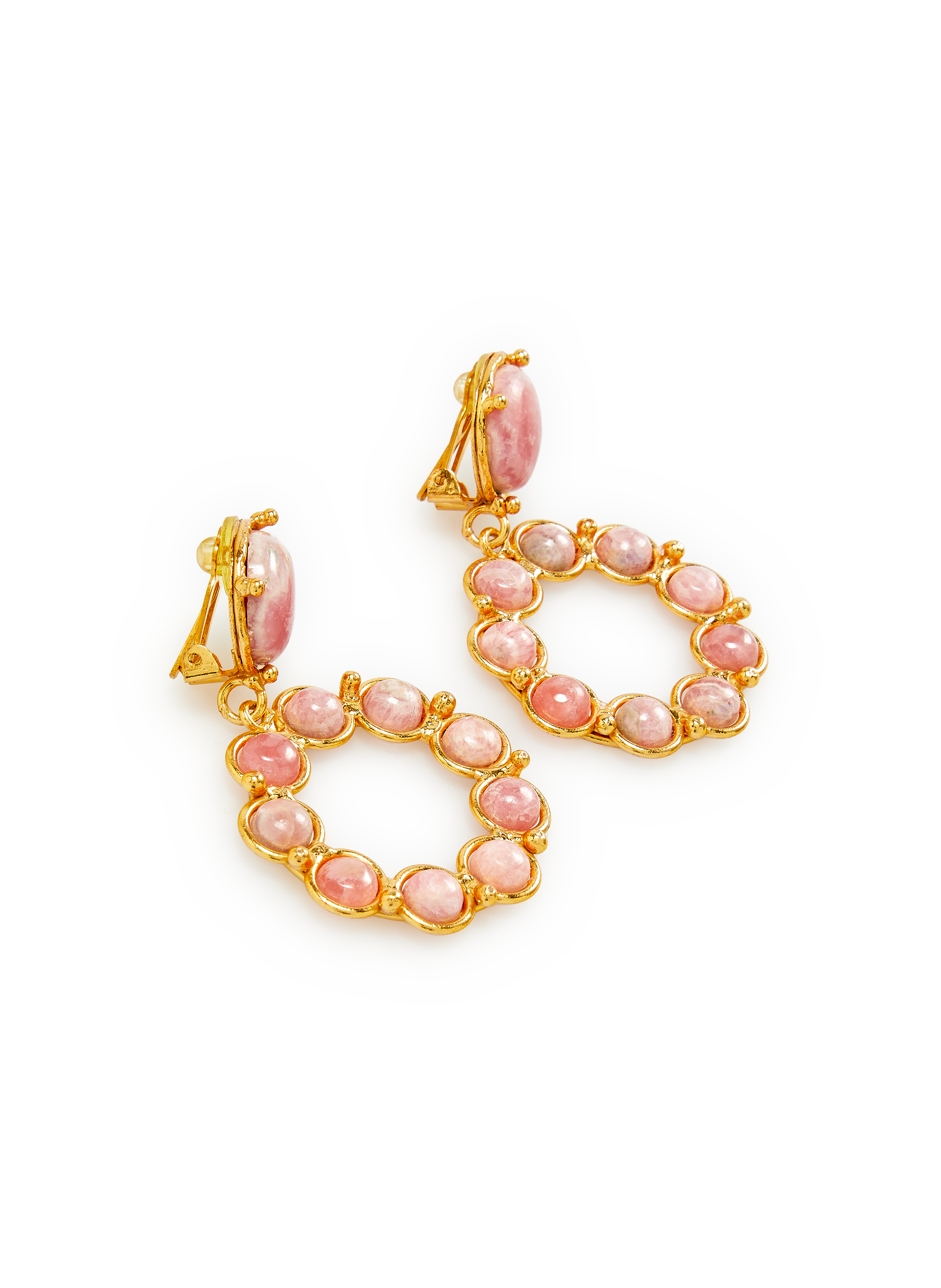 Boucles d'oreille Flower  SYLVIA TOLEDANO Rose